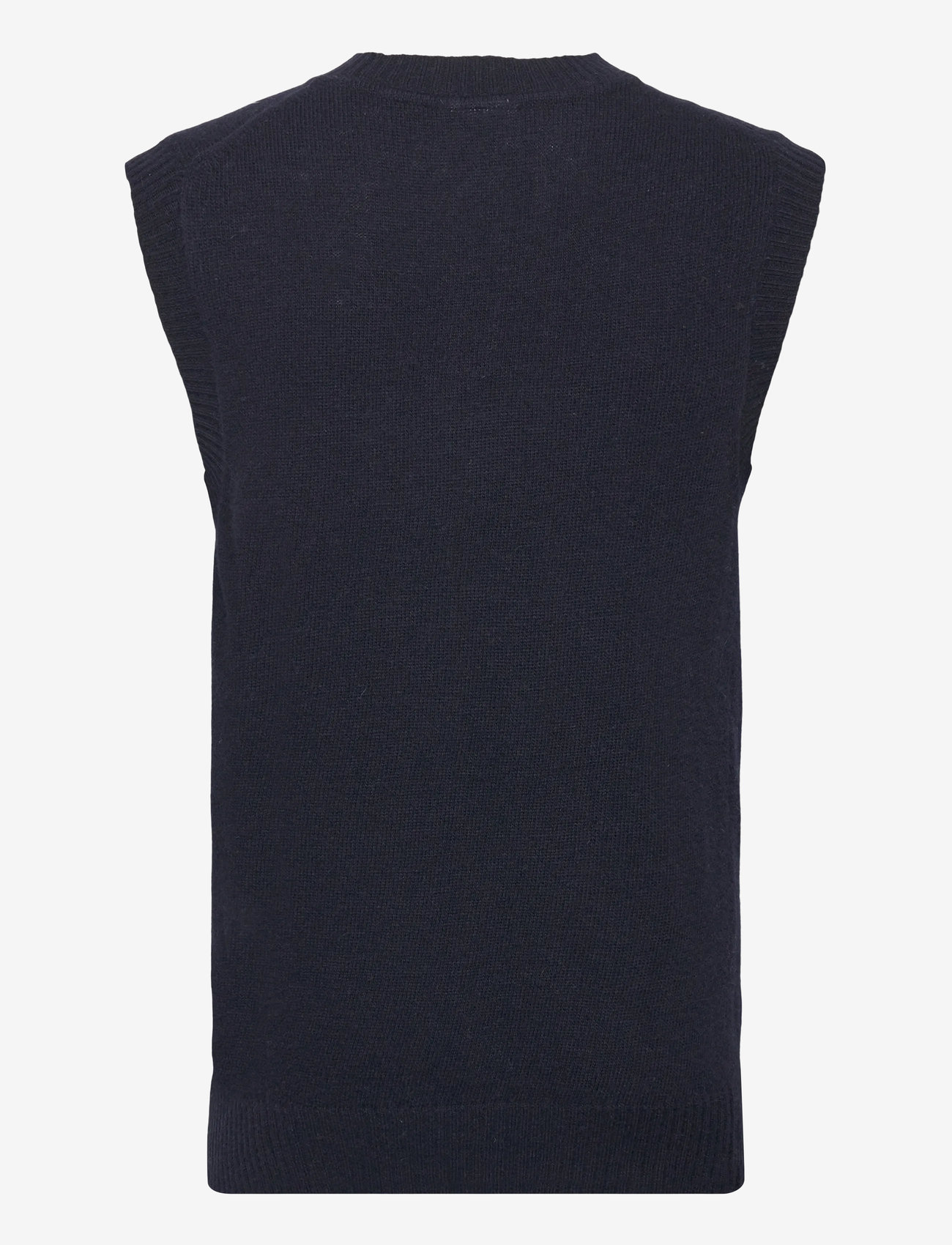 Lindbergh - Lambswool v-neck slipover - gestrickte westen - navy - 2