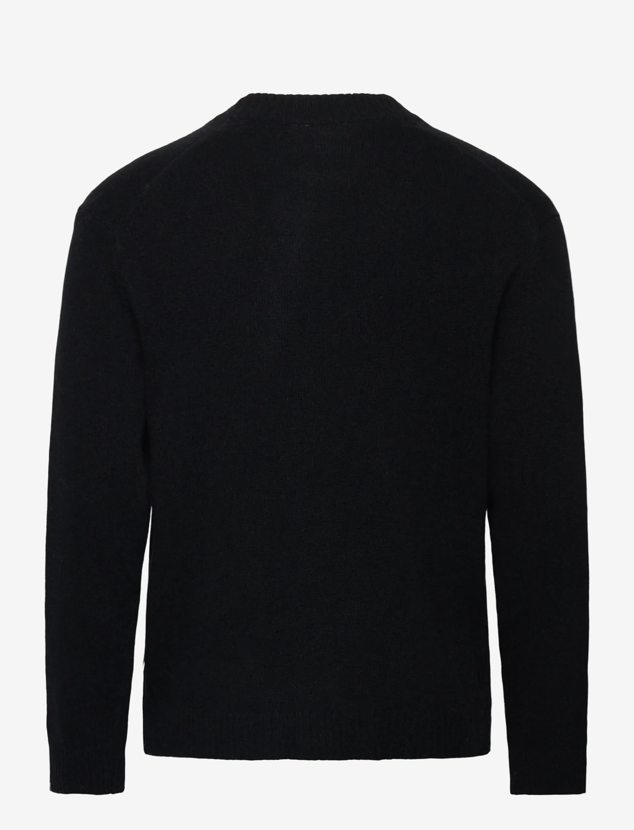 Lindbergh - Lambswool  button cardigan - peysur - black - 1