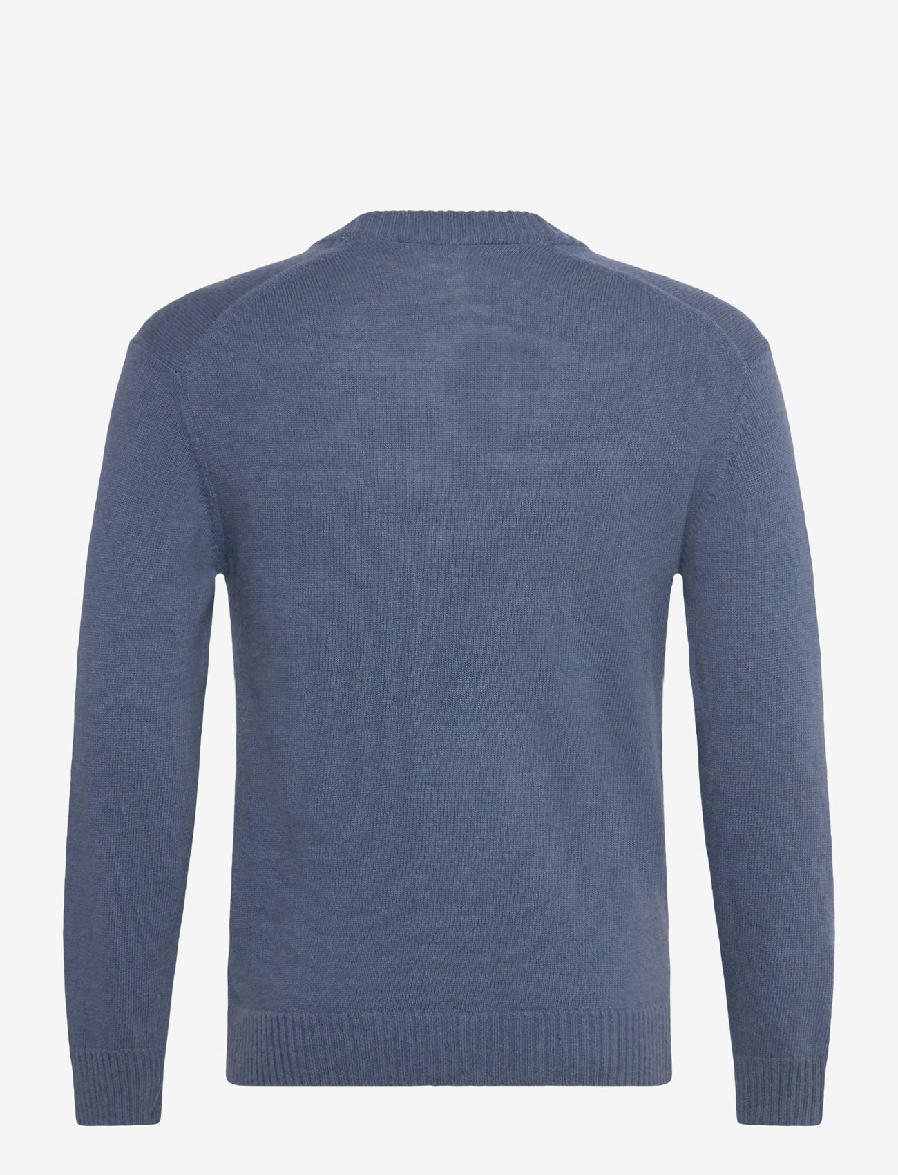 Lindbergh - Lambswool  button cardigan - herbstliche kleidung - blue ice mel - 1