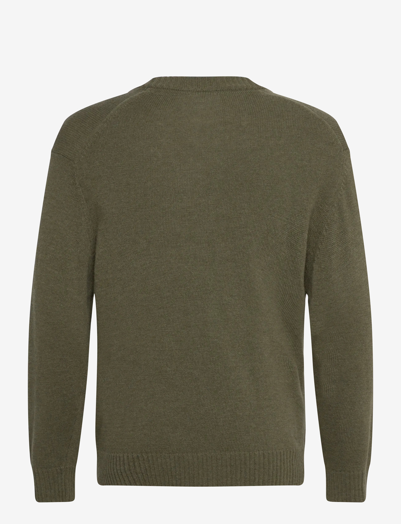 Lindbergh - Lambswool  button cardigan - sügisesed riided - dusty army - 1