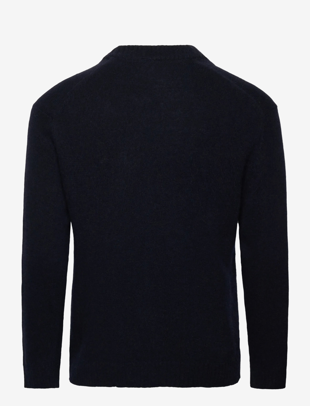 Lindbergh - Lambswool  button cardigan - höstkläder - navy - 1