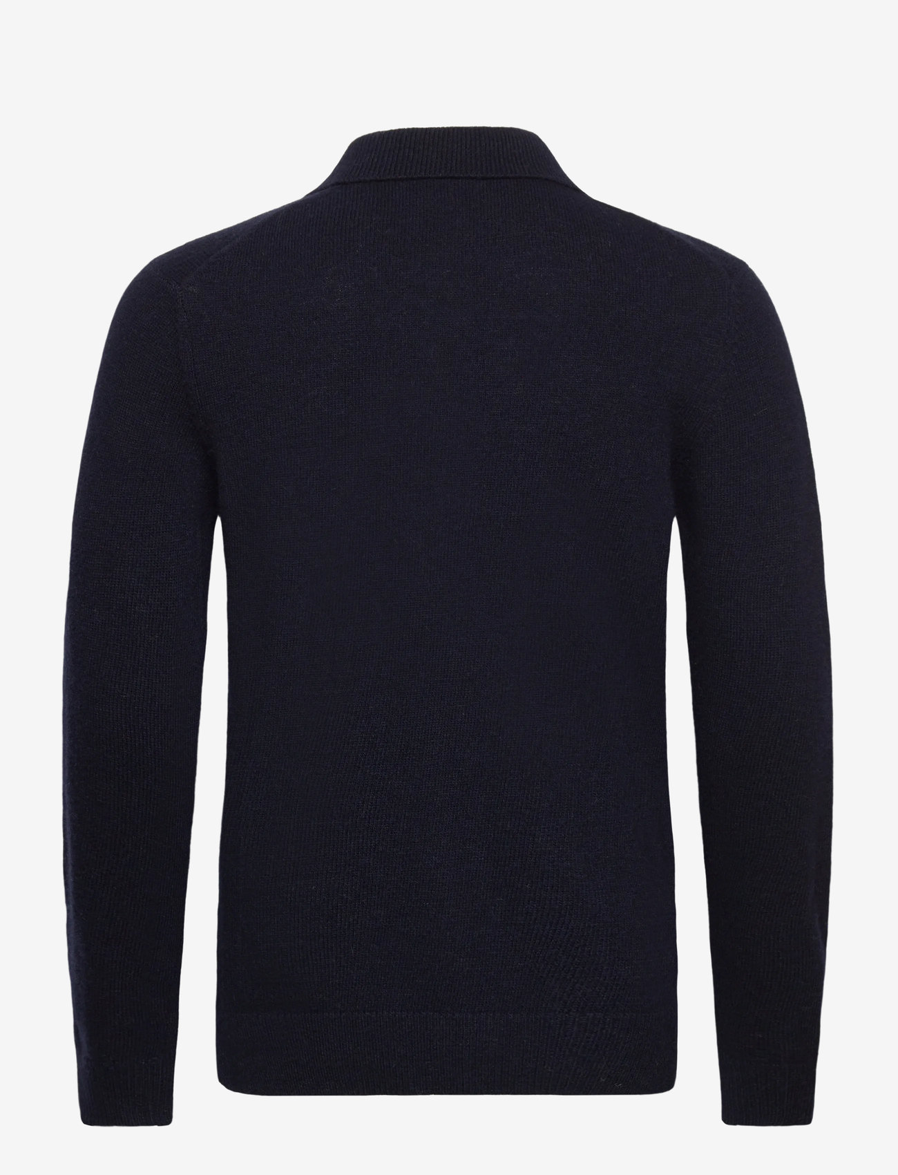 Lindbergh - Lambswool L/S cardigan with 2-way z - herbstliche kleidung - navy - 1