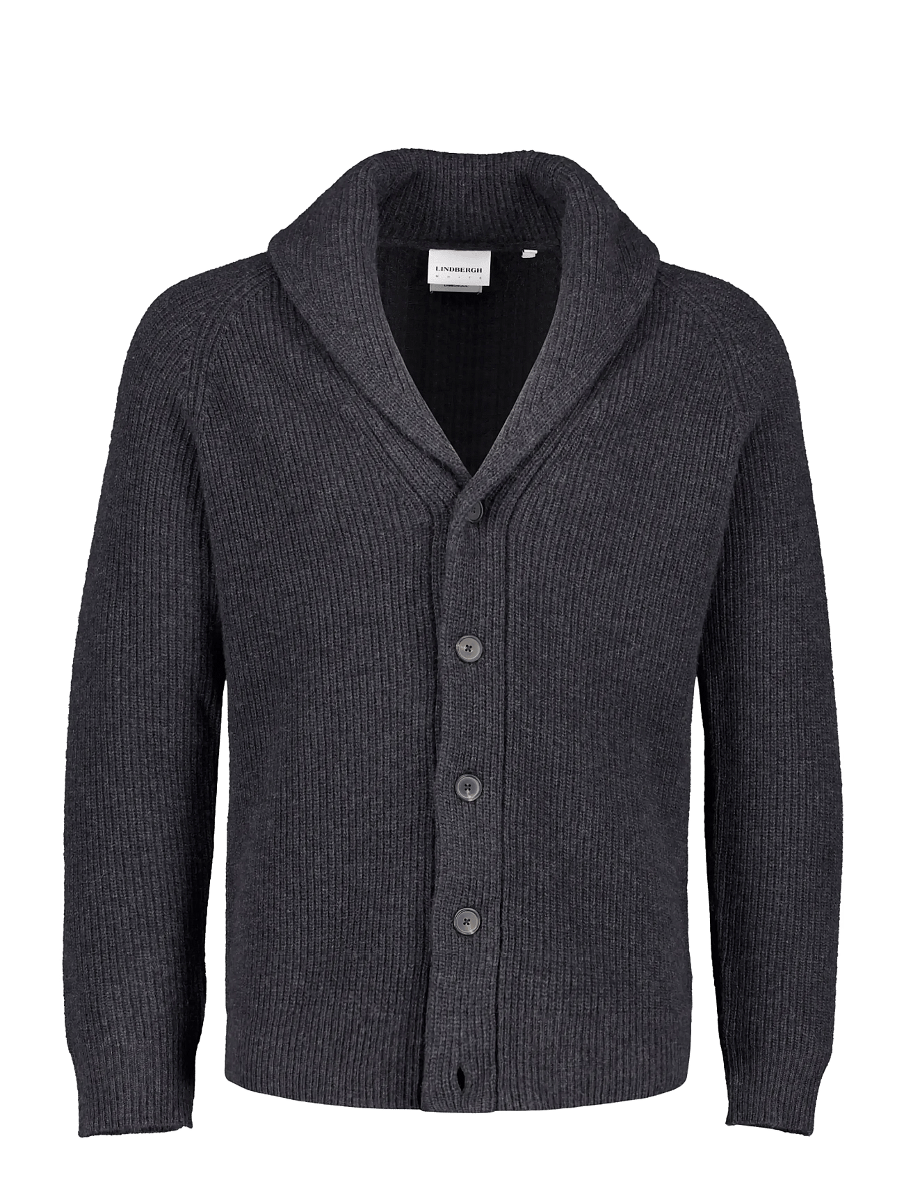 Lindbergh - Lambswool Shawlcollar Cardigan -