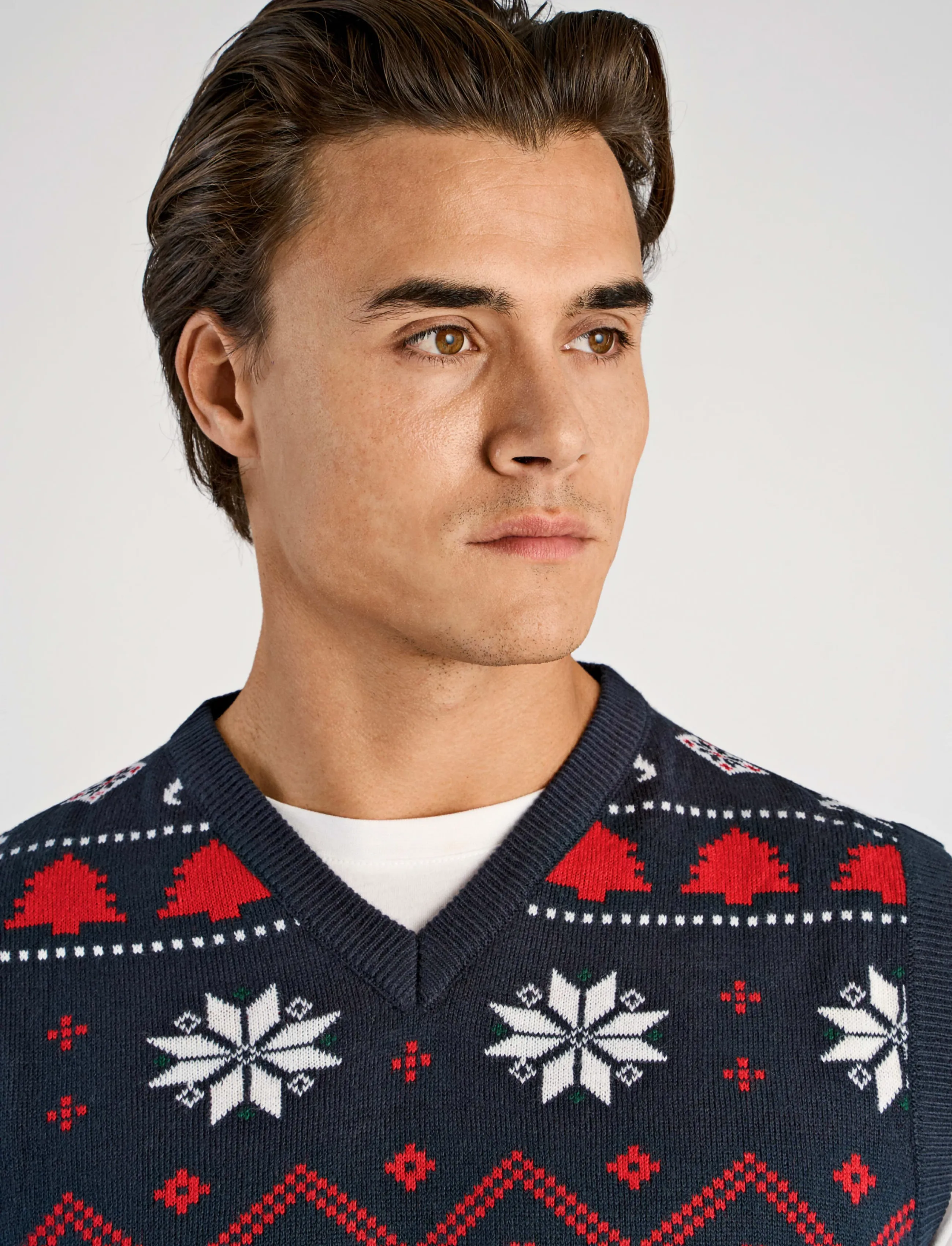 Lindbergh - Christmas knit slipoverChristmas knit slipover - sügisesed riided - navy - 5
