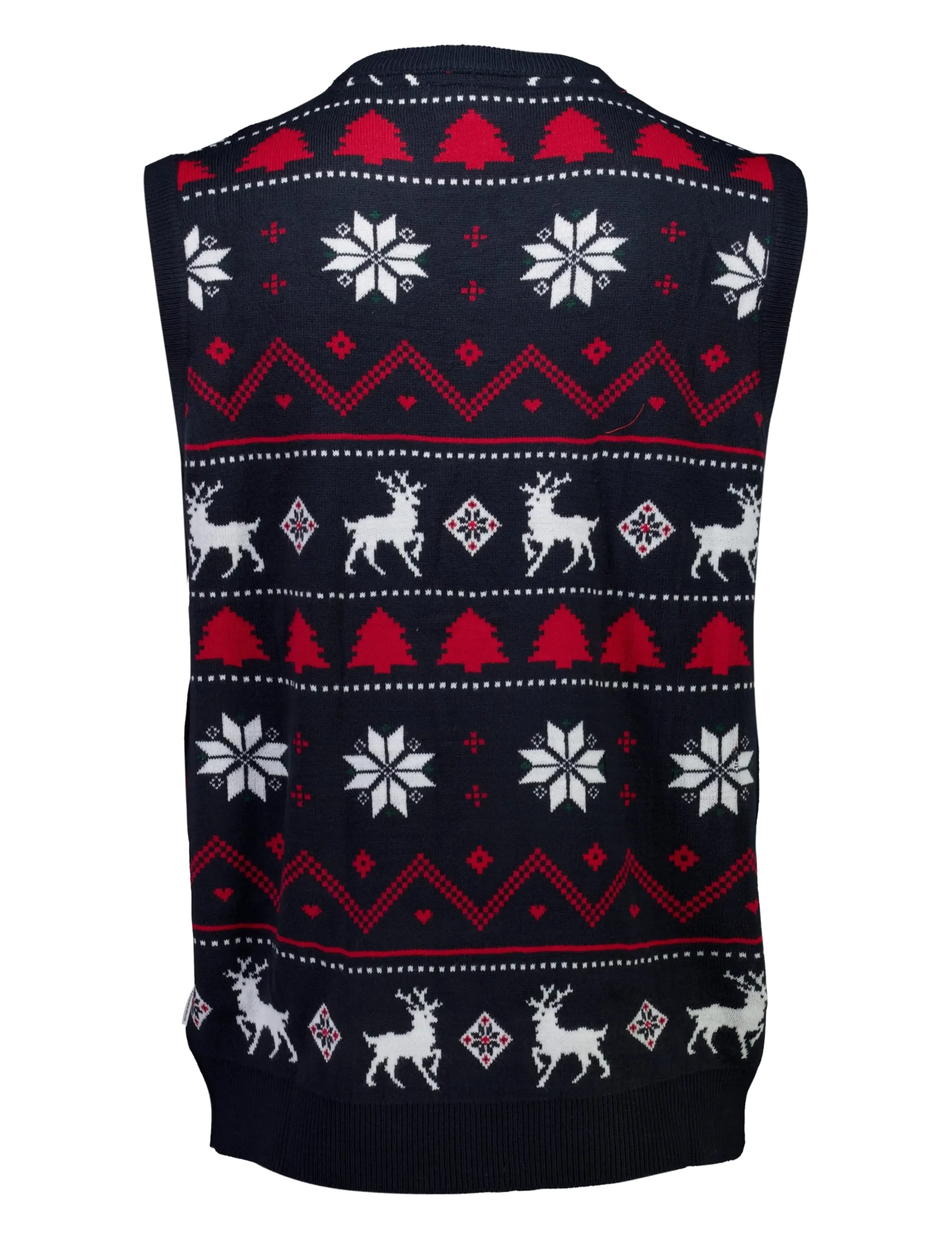 Lindbergh - Christmas knit slipover - efterårstøj - navy - 3