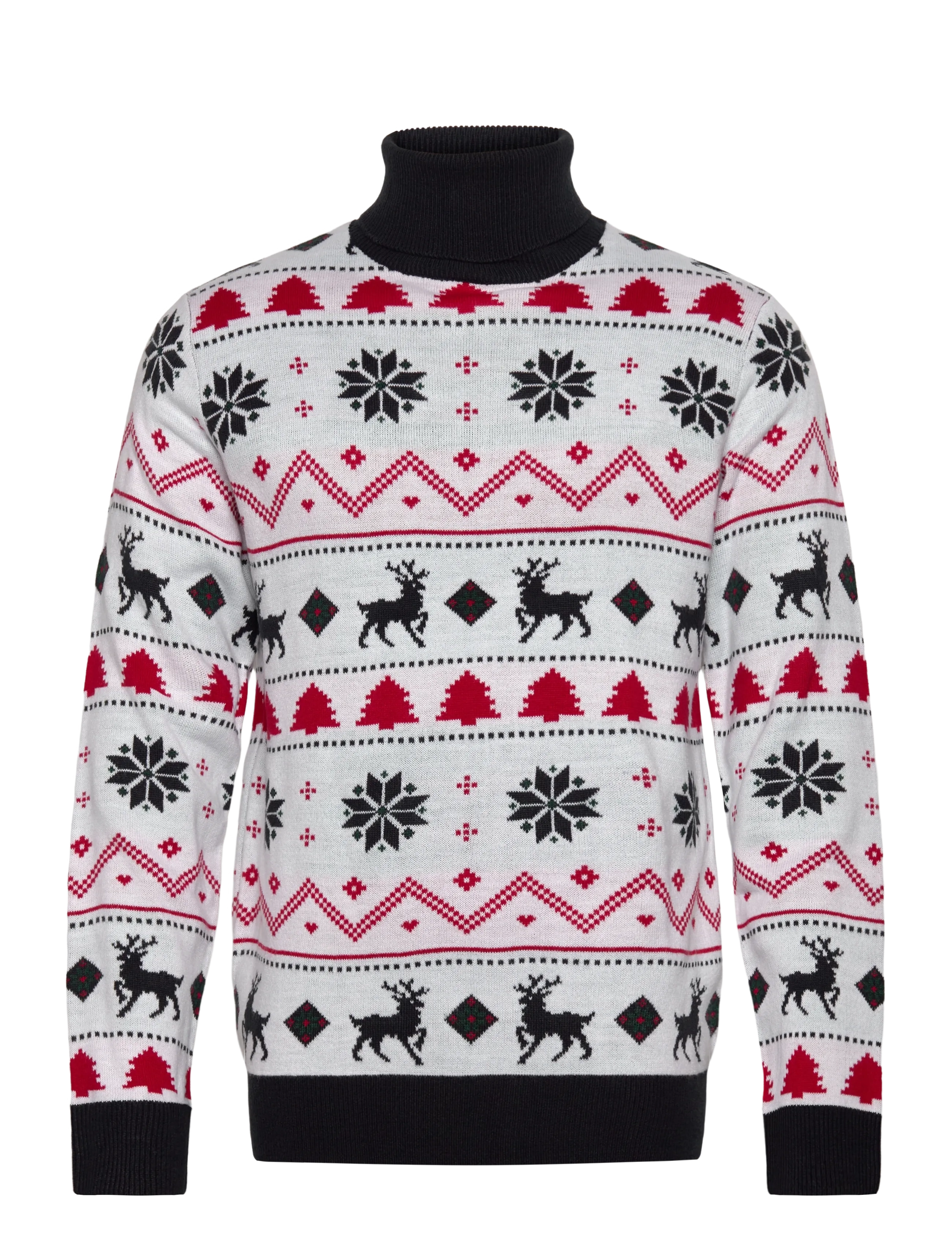 Lindbergh Christmas knit roll neckChristmas knit roll neck - Lindbergh - WHITE / white