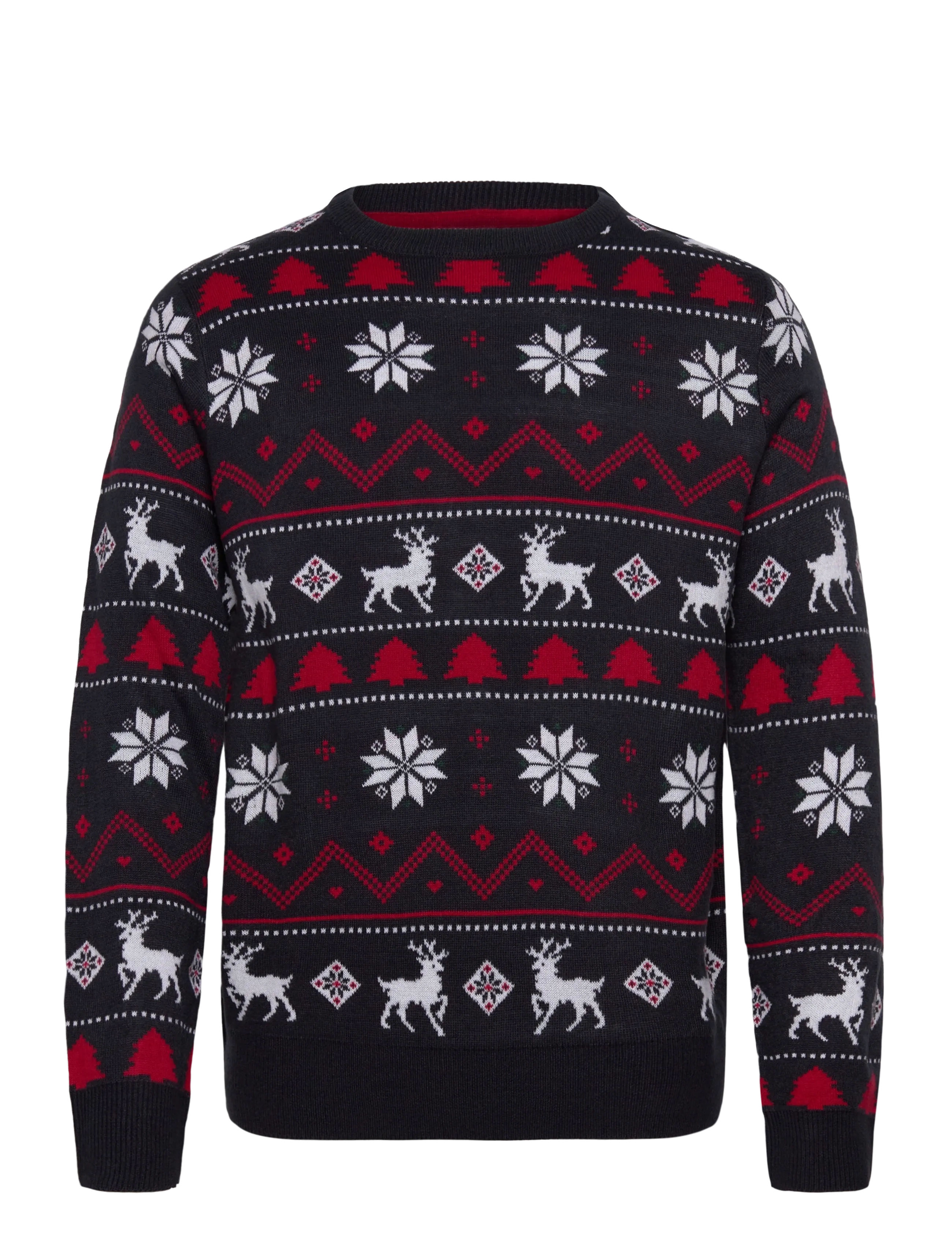 Lindbergh Christmas knit - Last Chance - NAVY / navy