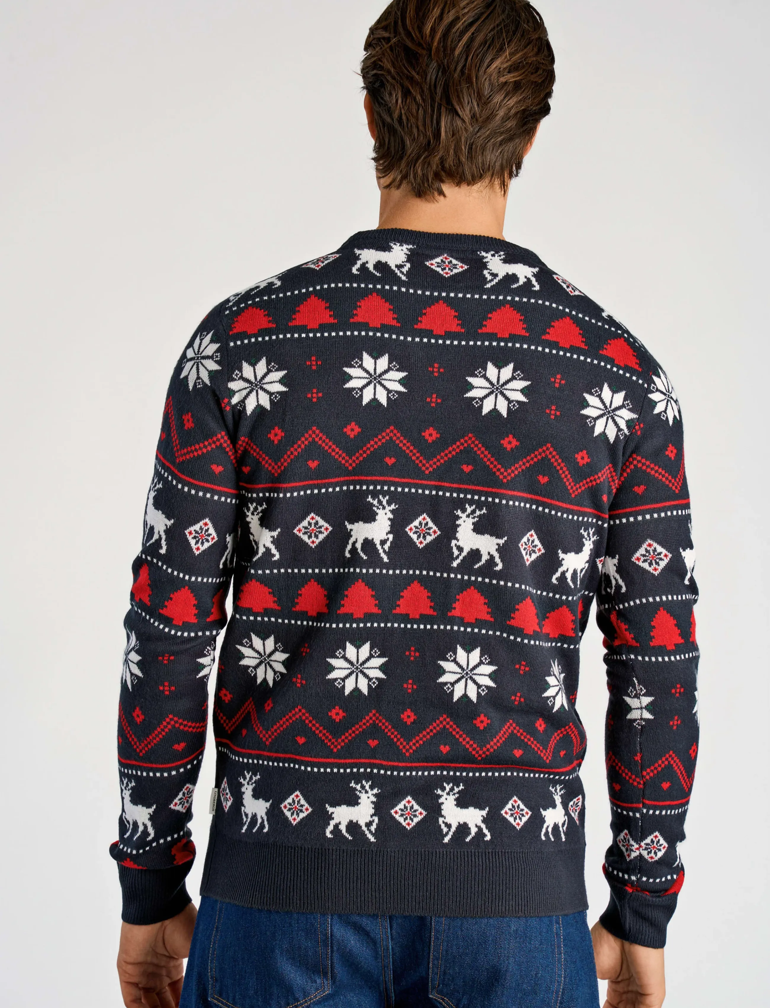 Lindbergh - Christmas knit - basic-strickmode - navy - 4