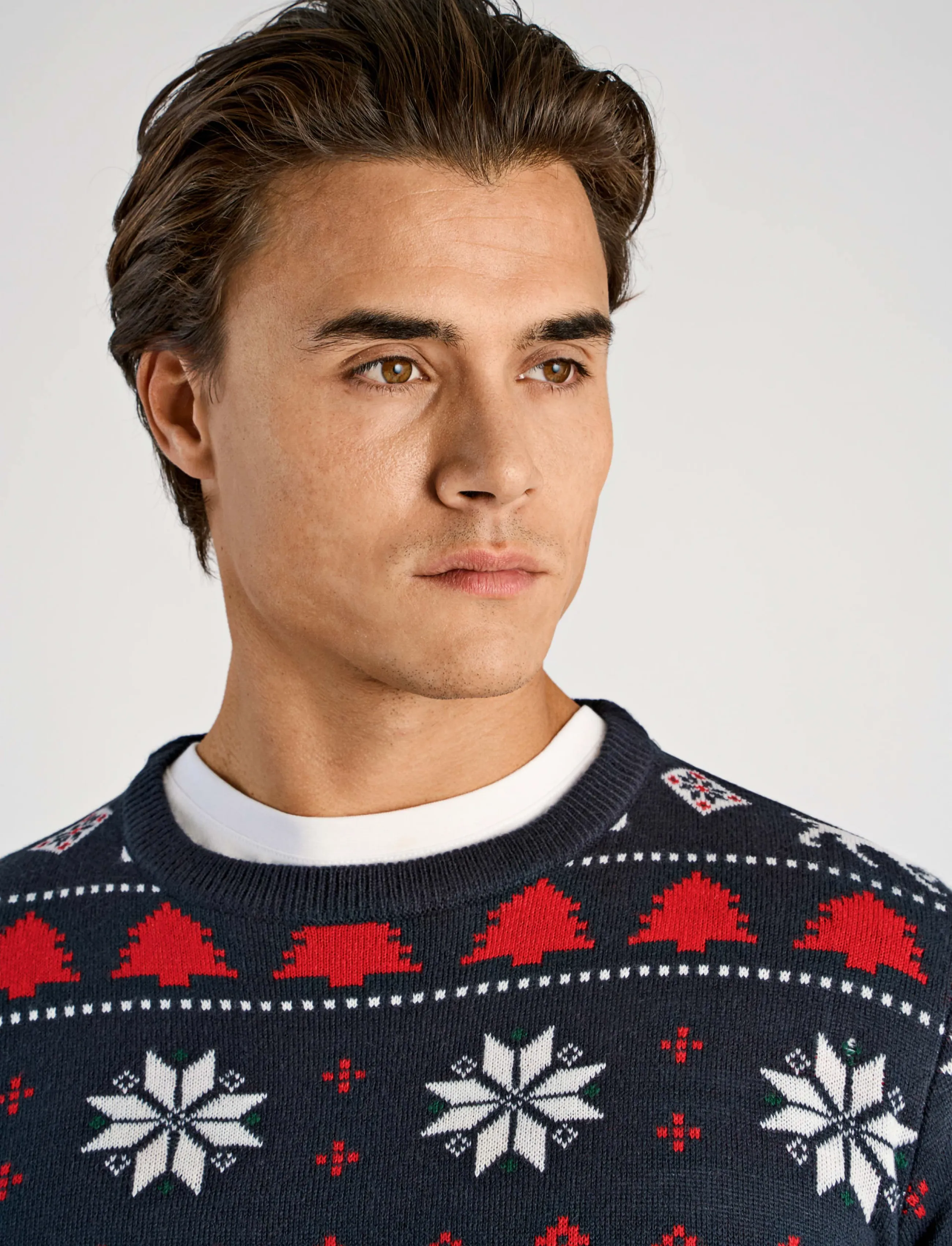 Lindbergh - Christmas knit - basic-strickmode - navy - 5