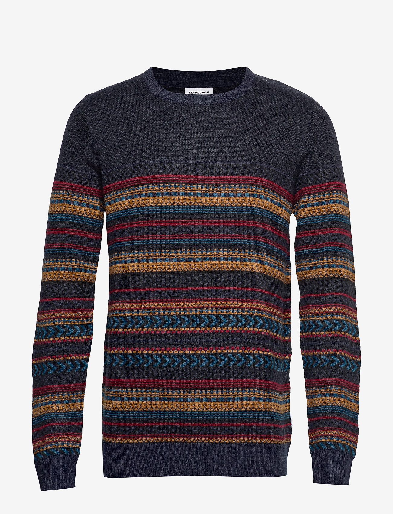 Lindbergh - Jacquard knit - navy - 0