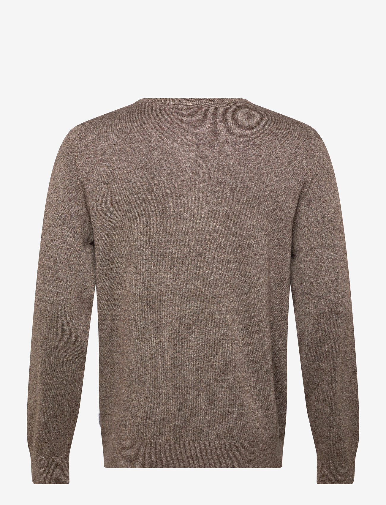 Lindbergh - Ecovero L/S o-neck knit - rund hals - brown blend - 1