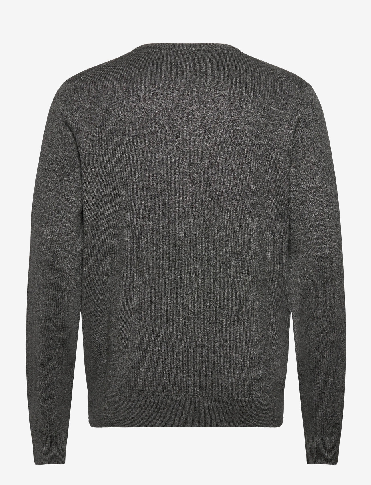 Lindbergh - Ecovero L/S o-neck knit - rundhals - dk army blend - 1