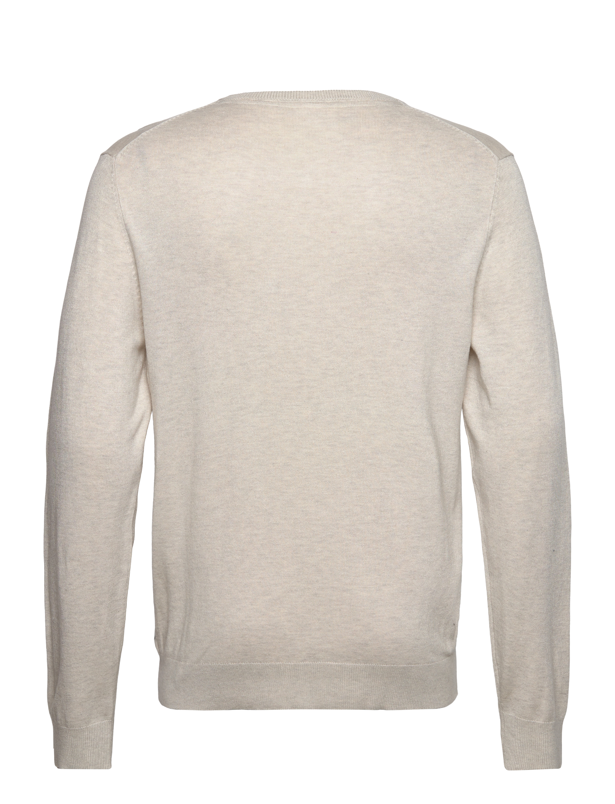 Lindbergh - Ecovero L/S o-neck knit - Ümara kaelusega - off white mel - 2