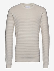 Lindbergh - Structure knit - stickade basplagg - off white - 0