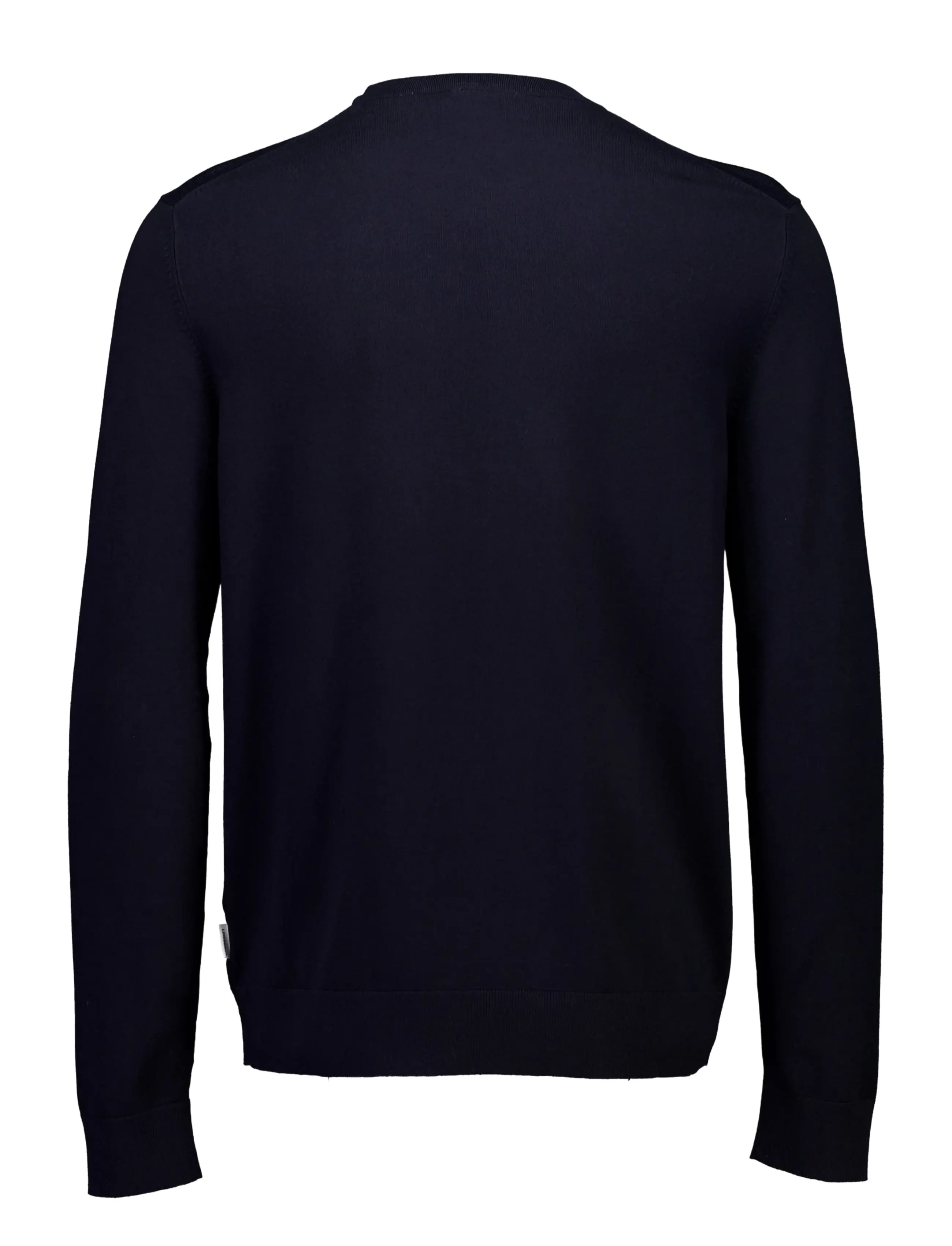 Lindbergh - Soft viscose blend o-neck knit - round necks - navy blue - 2