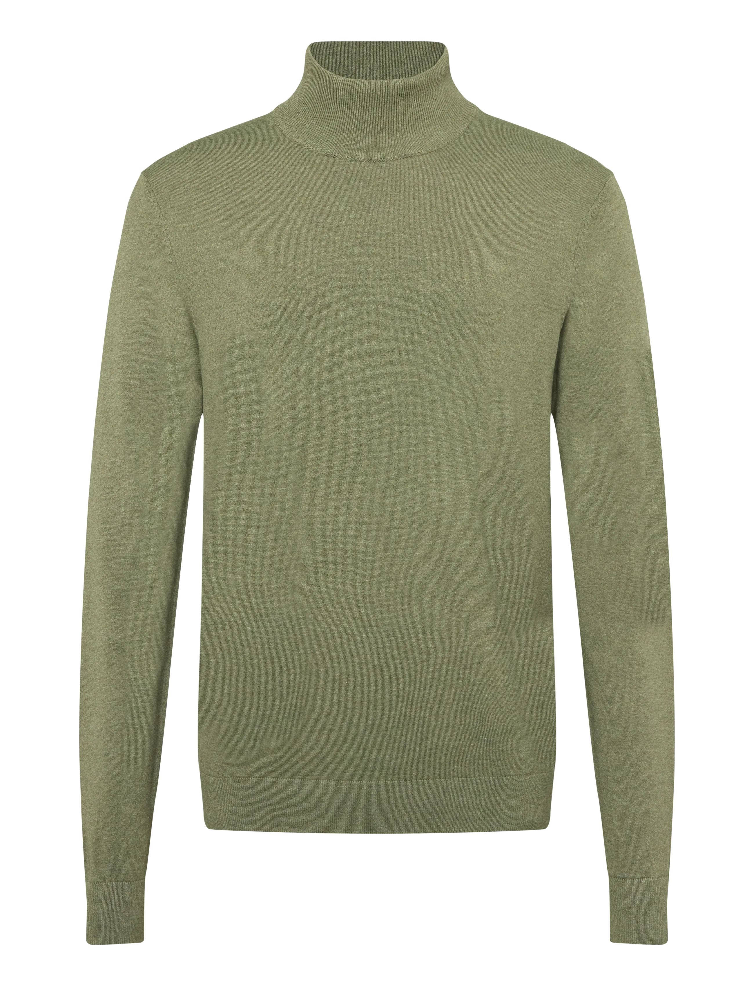 Soft Viscose Blend Roll-Neck Sweate