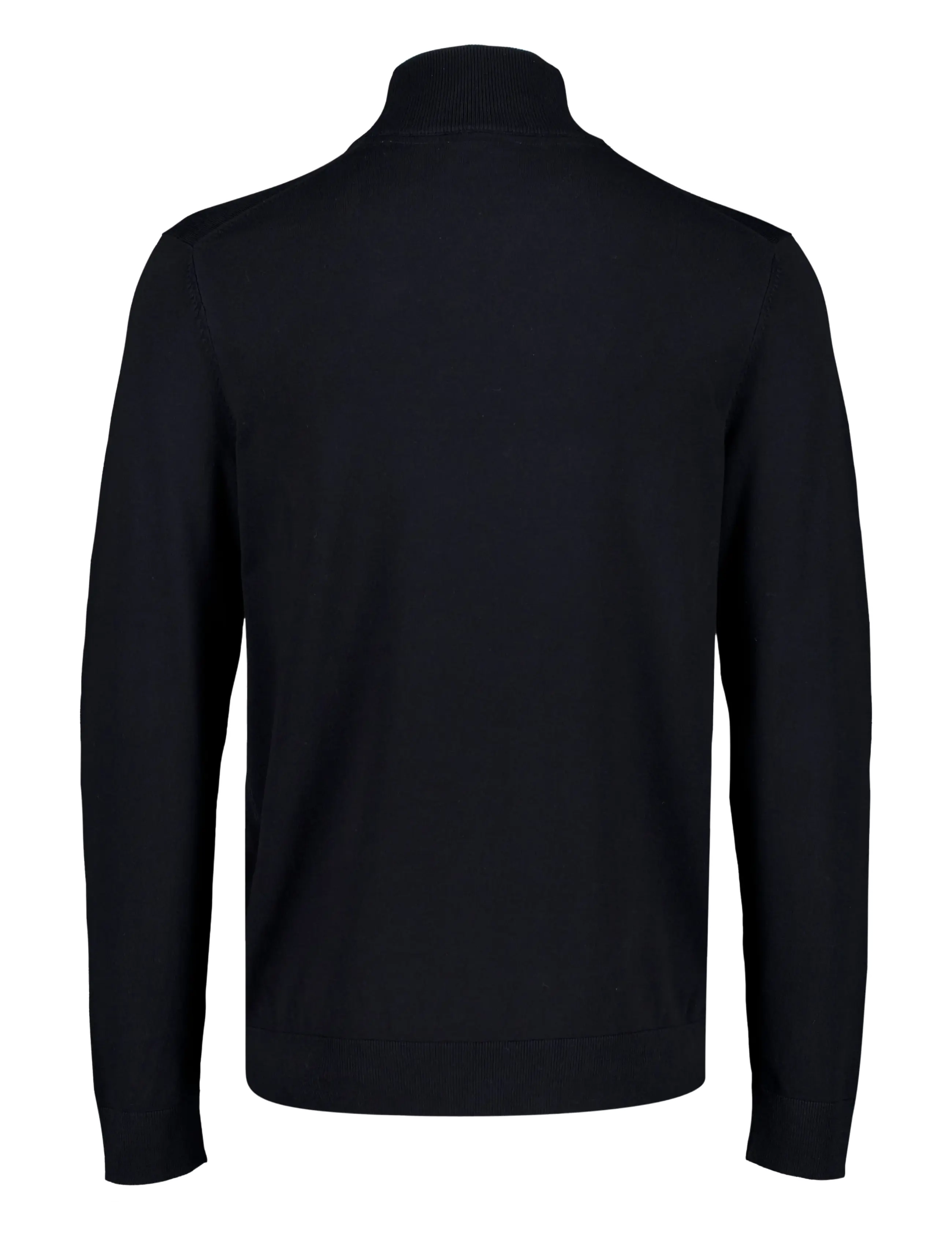 Lindbergh - Soft viscose blend roll-neck sweate - kõrge kaelusega - black - 1