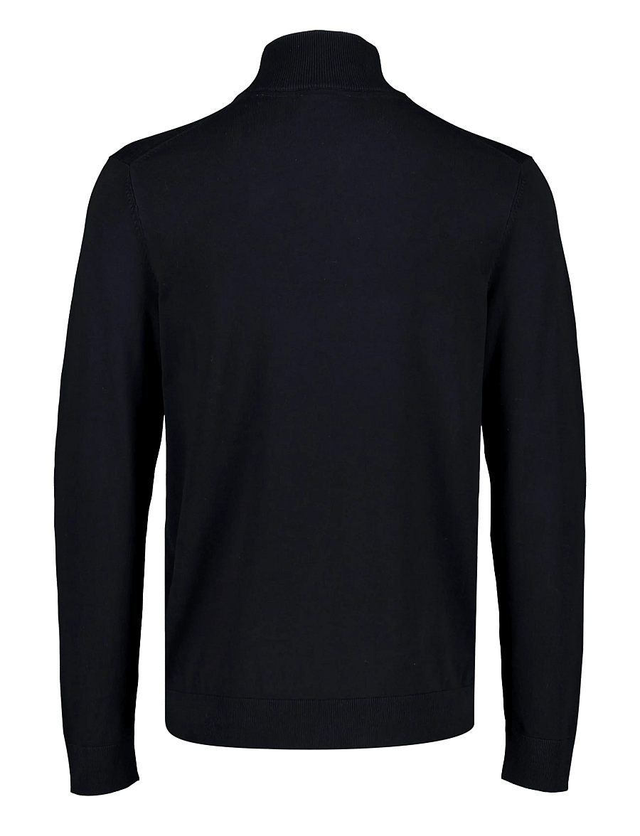 Lindbergh - Soft viscose blend roll-neck sweate - kõrge kaelusega - black - 1