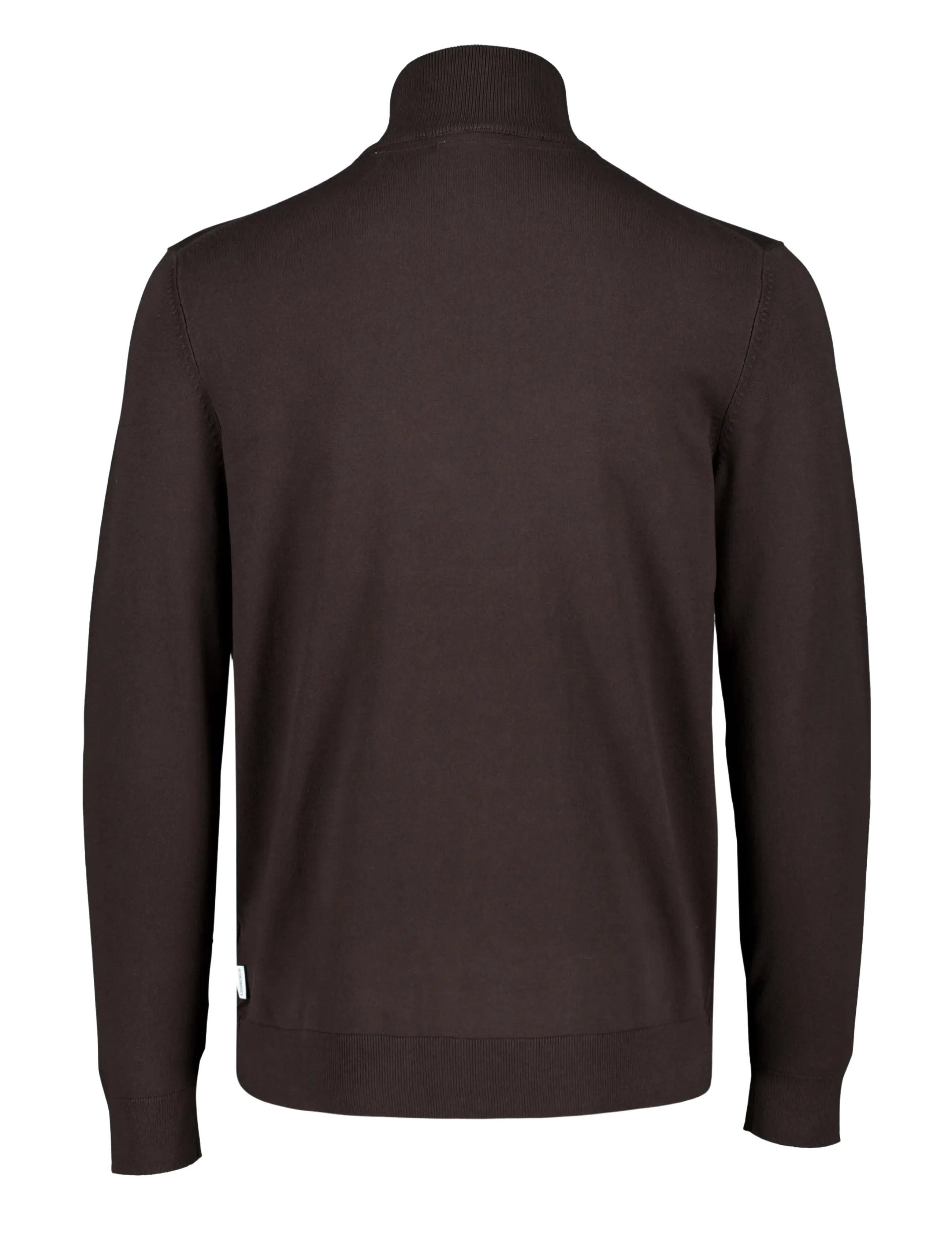 Lindbergh - Soft viscose blend roll-neck sweate - kõrge kaelusega - dk brown - 1
