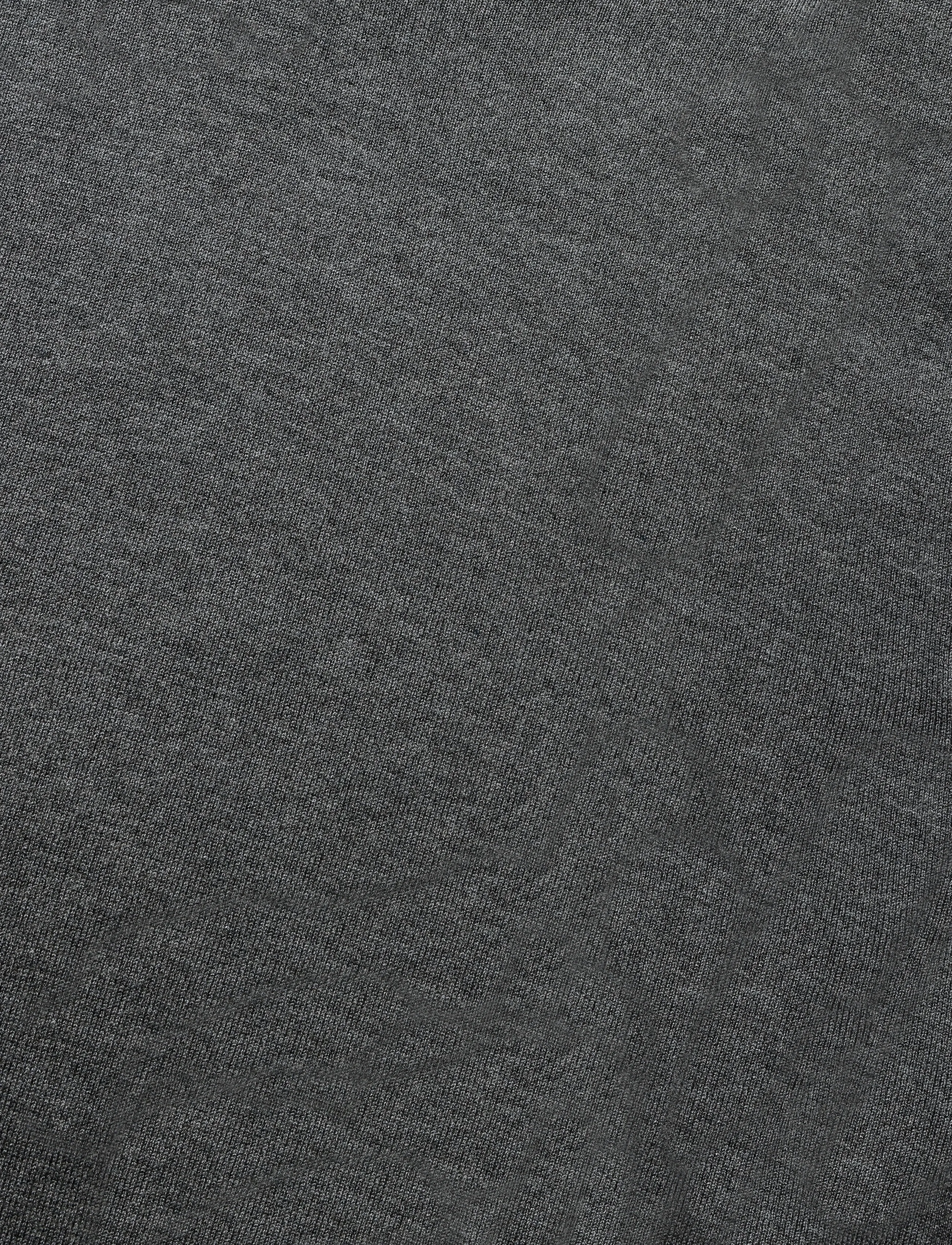 Lindbergh - Soft viscose blend roll-neck sweate - rollkragenpullover - grey mel - 2