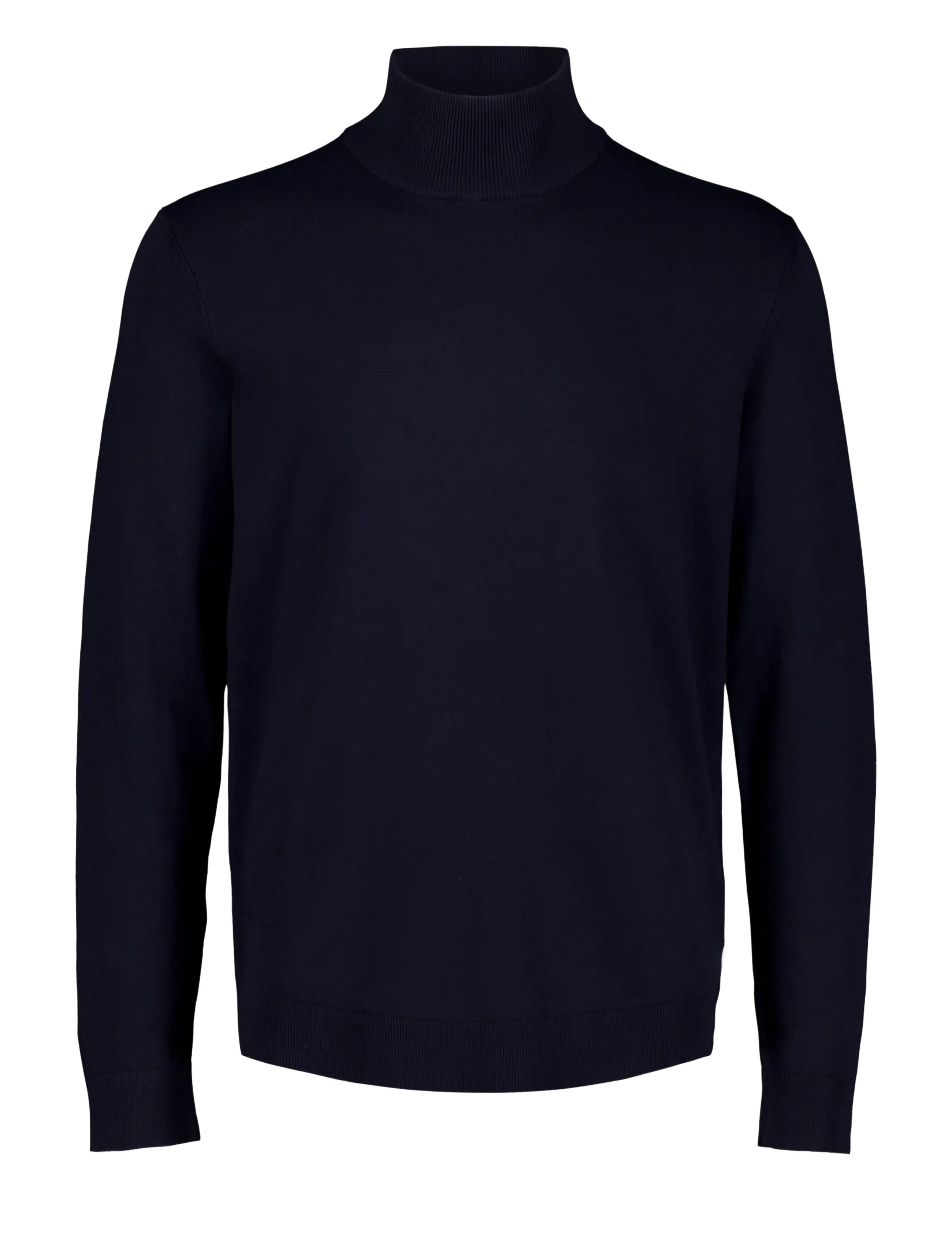 Lindbergh Soft viscose blend roll-neck sweate - Lindbergh - NAVY BLUE / navy