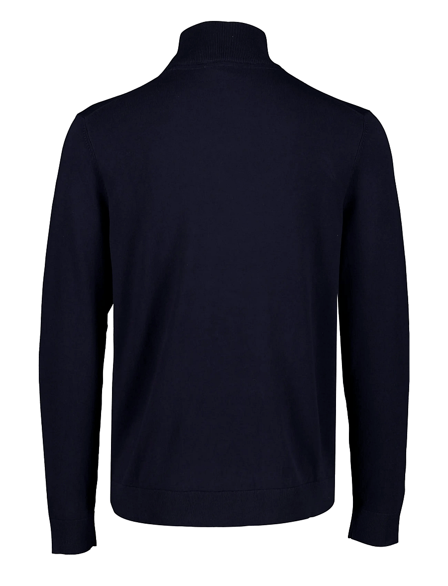 Lindbergh - Soft viscose blend roll-neck sweate - kõrge kaelusega - navy blue - 1
