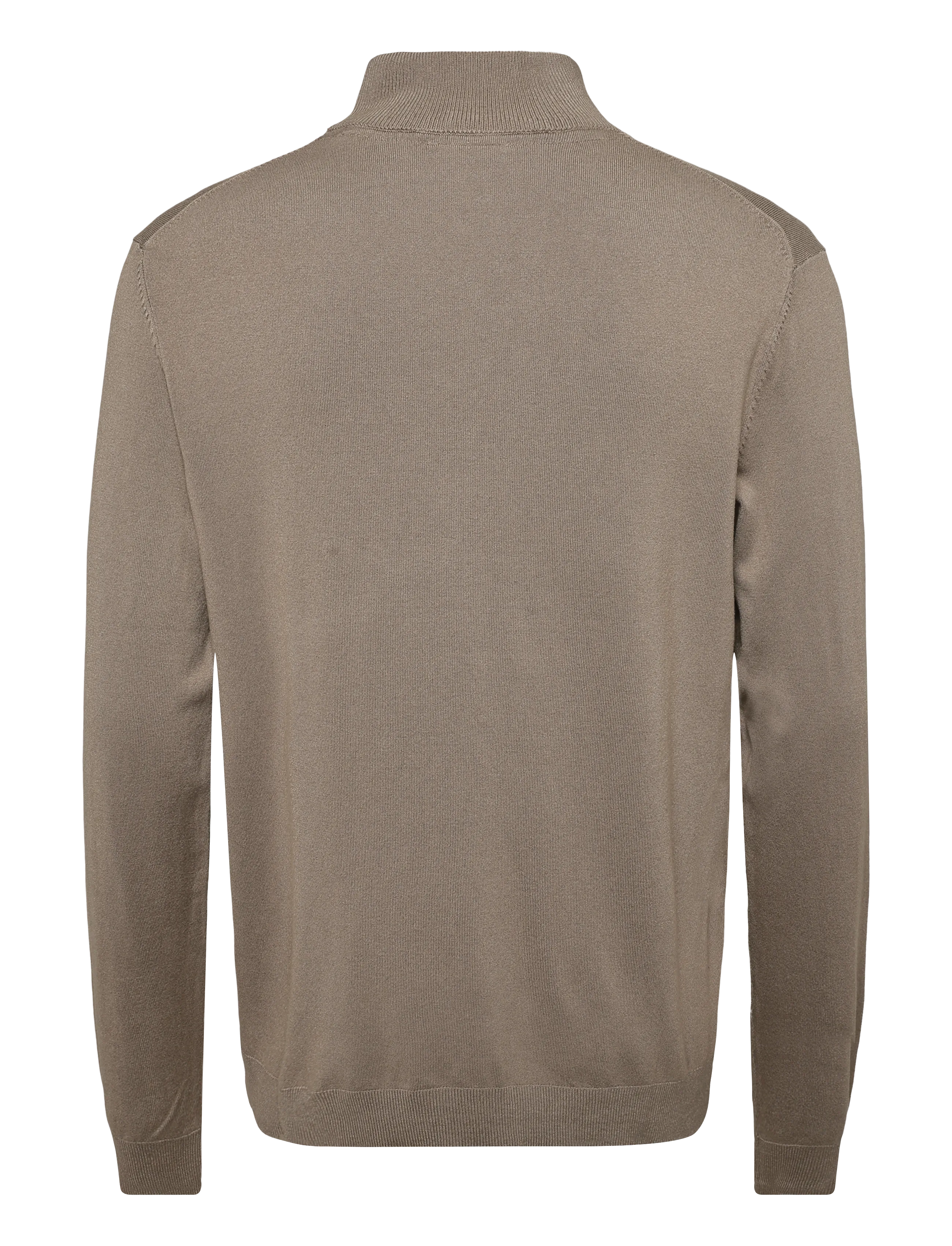 Lindbergh - Soft viscose blend roll-neck sweate - rollkragenpullover - stone - 1