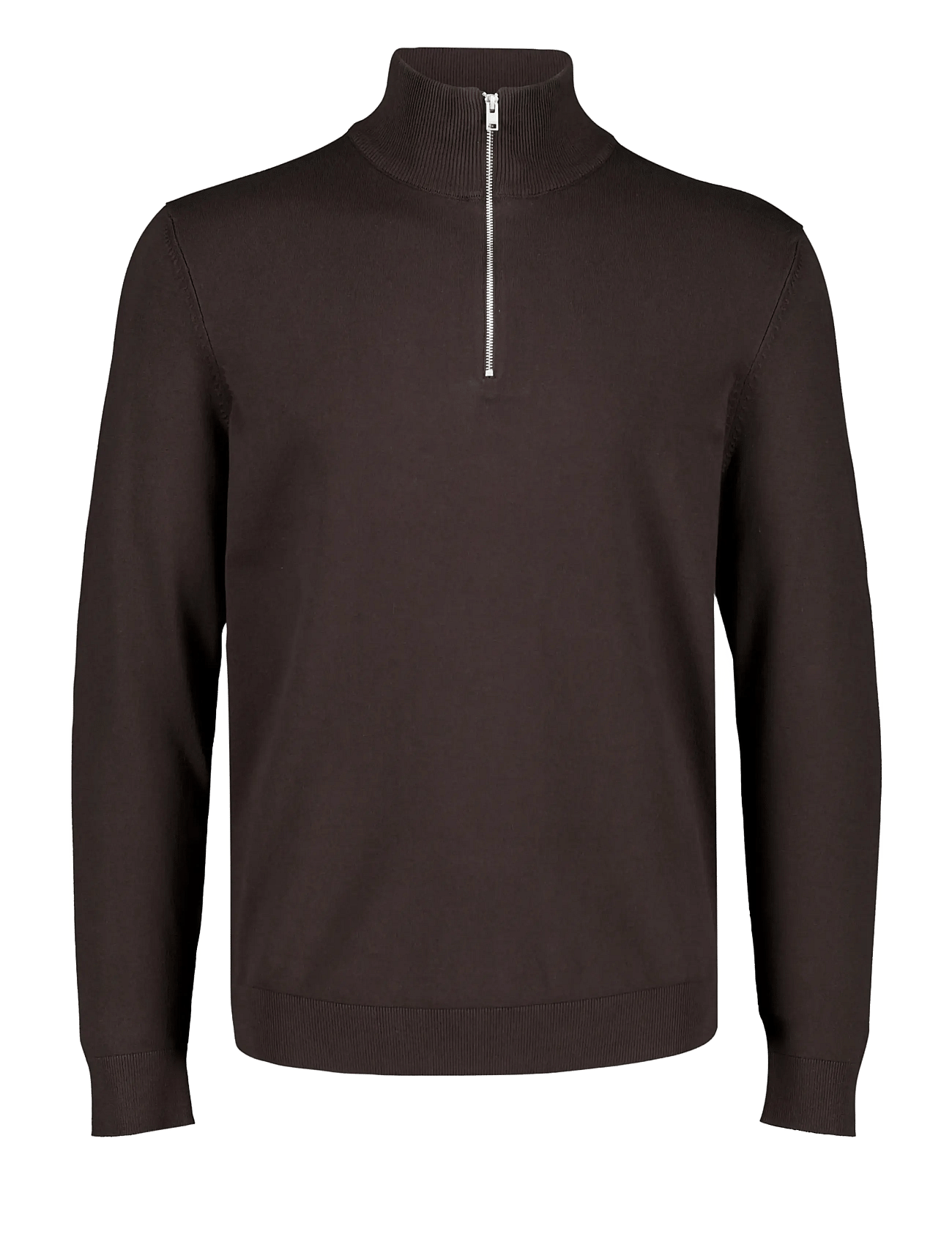 Soft viscose blend half zip sweater - DK