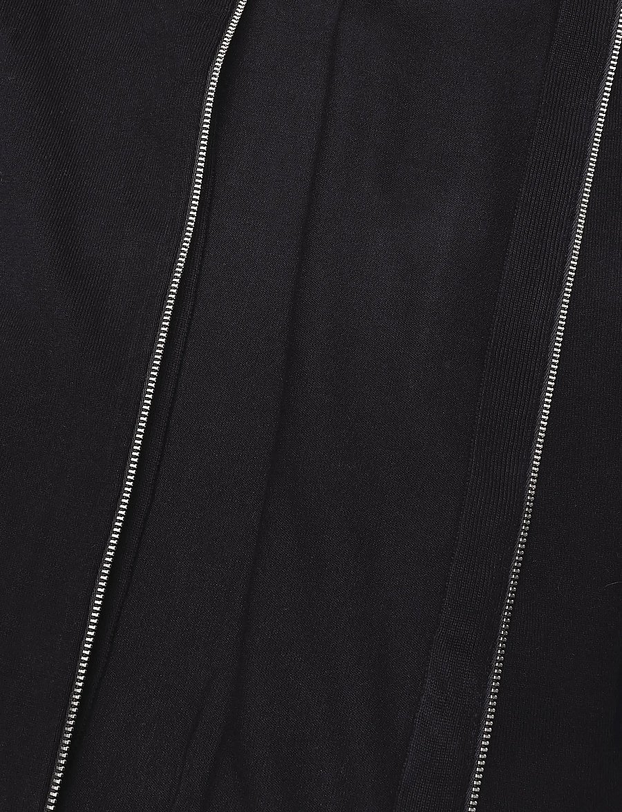 Lindbergh - Soft viscose blend zip through card - lukuga džemprid - black - 4