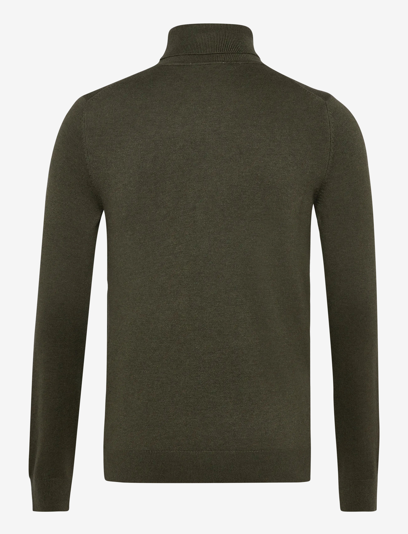 Lindbergh - Mélange roll neck knit - rullekraver - army mel - 2