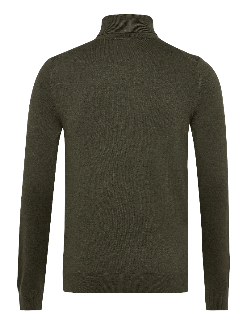 Lindbergh - Mélange roll neck knit - kõrge kaelusega džemprid - army mel - 2