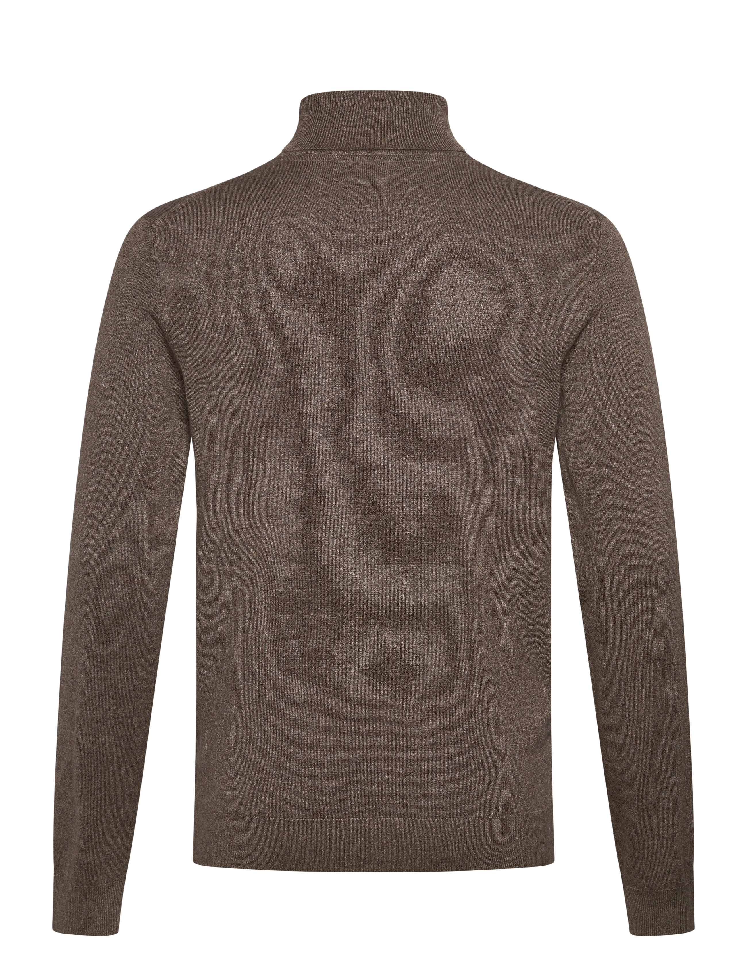 Lindbergh - Mélange roll neck knit - rullekraver - brown blend - 2