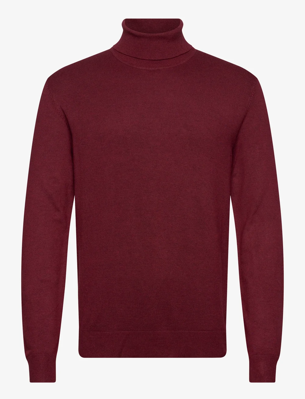 Lindbergh - Ecovero L/S roll neck knit - truien met col haag - cherry mel - 1