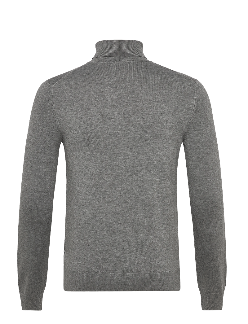 Lindbergh - Ecovero L/S roll neck knit - polokrage - grey stone mix - 2