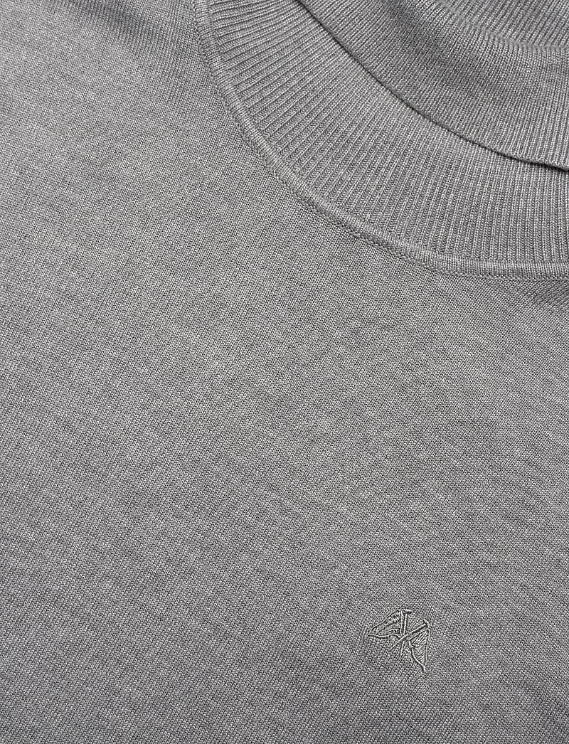 Lindbergh - Ecovero L/S roll neck knit - polokrage - grey stone mix - 3