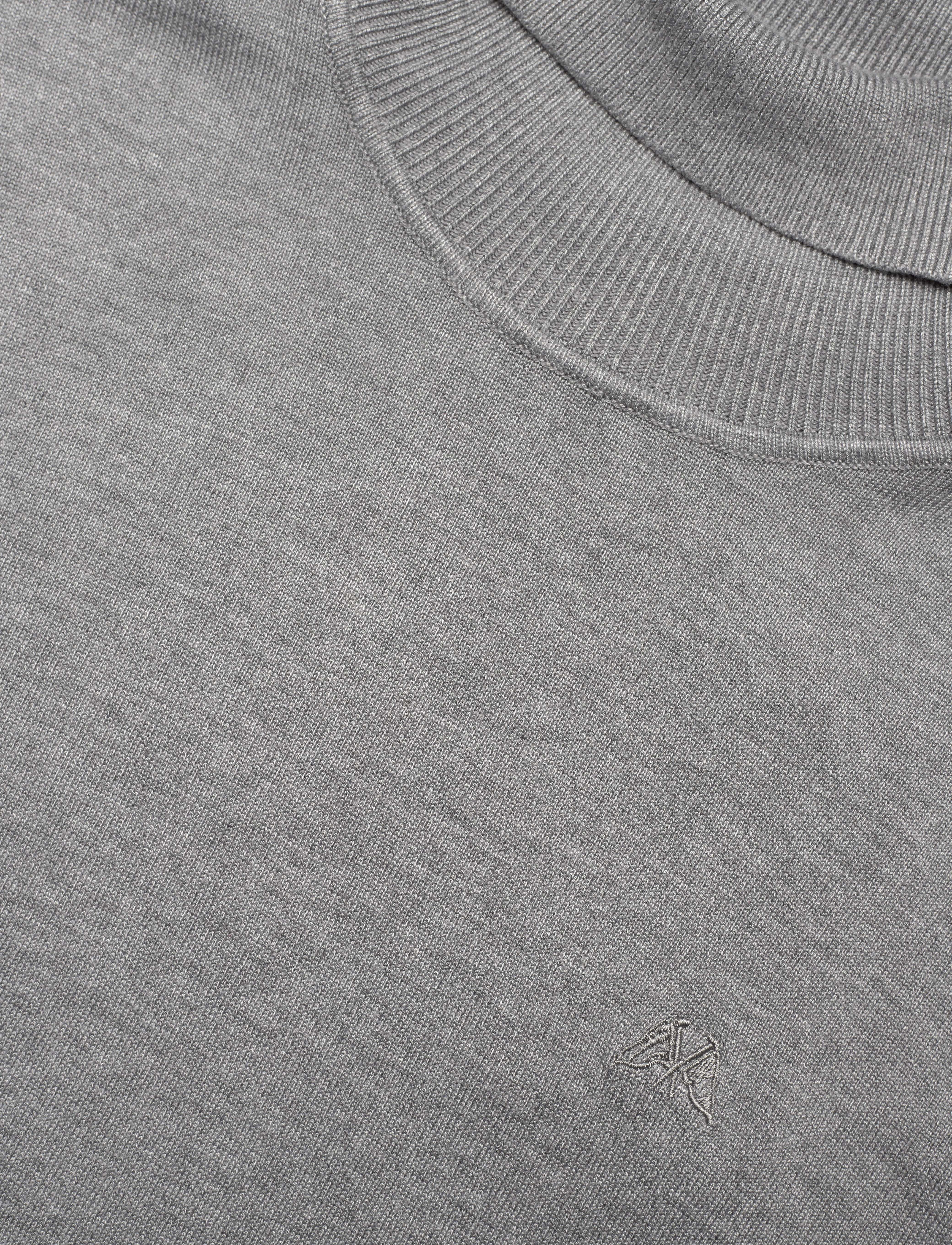 Lindbergh - Mélange roll neck knit - polokrage - grey stone mix - 3