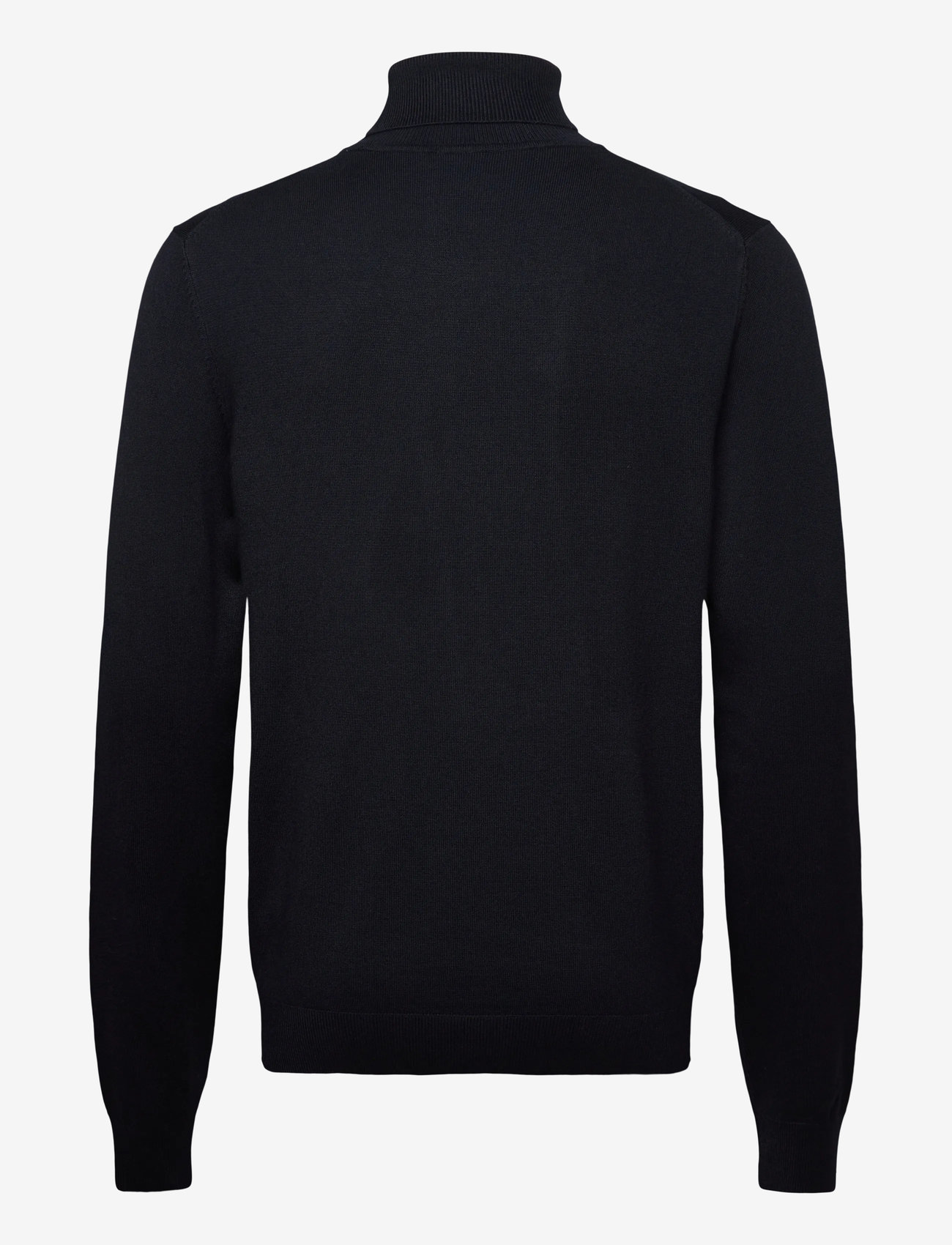 Lindbergh - Ecovero L/S roll neck knit - turtlenecks - navy - 2