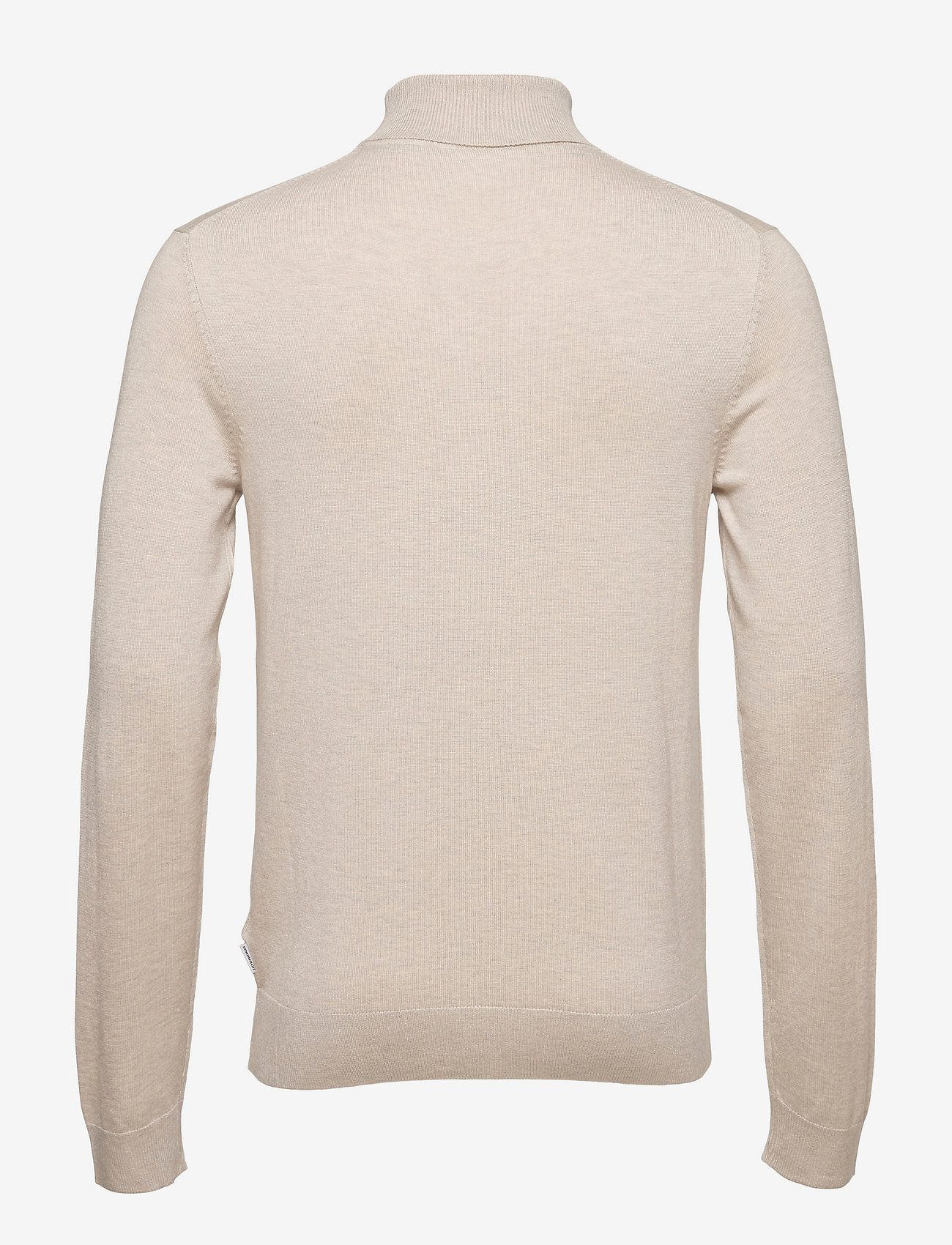 Lindbergh - Ecovero L/S roll neck knit - polokrage - off white mel - 2