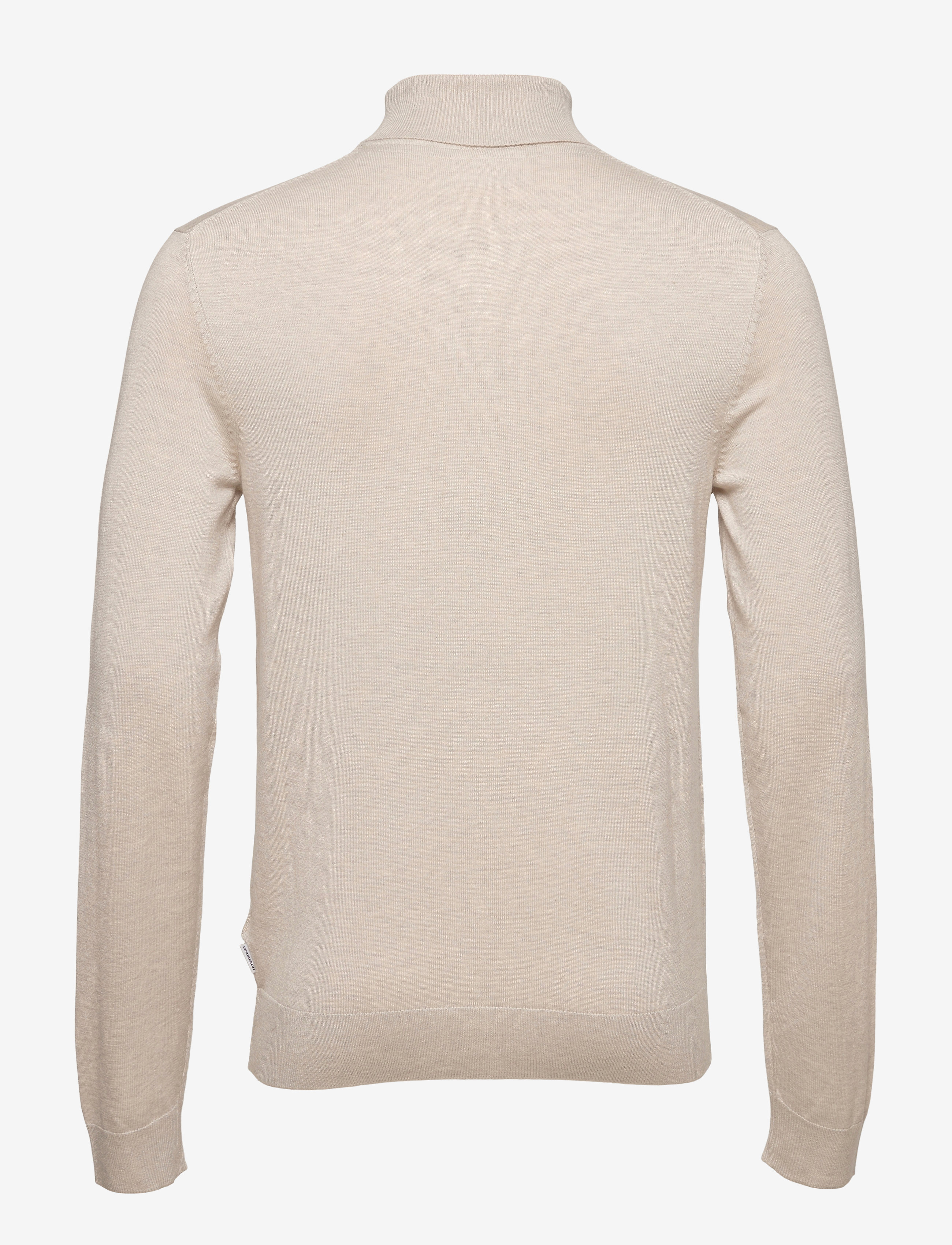 Lindbergh - Mélange roll neck knit - polokrage - off white mel - 2