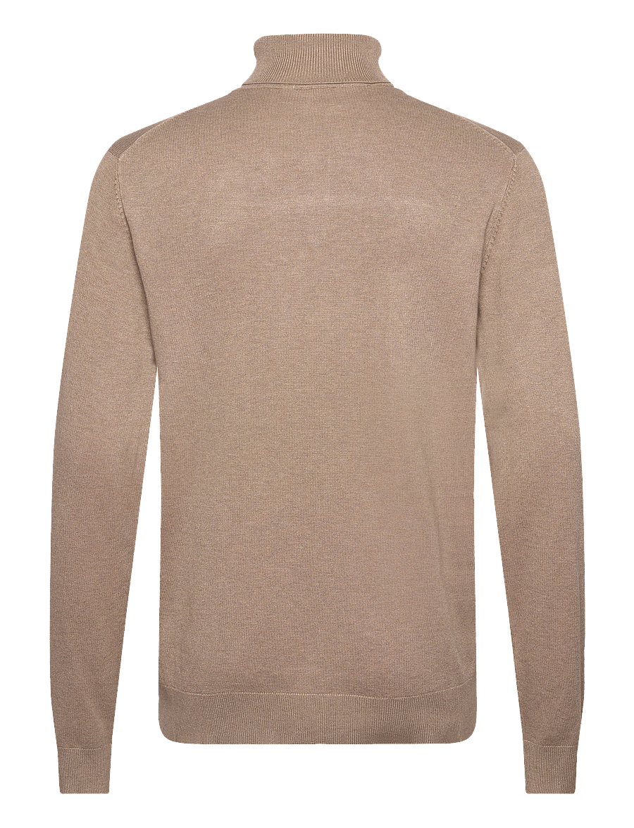 Lindbergh - Mélange roll neck knit - polokrage - sand mel - 2