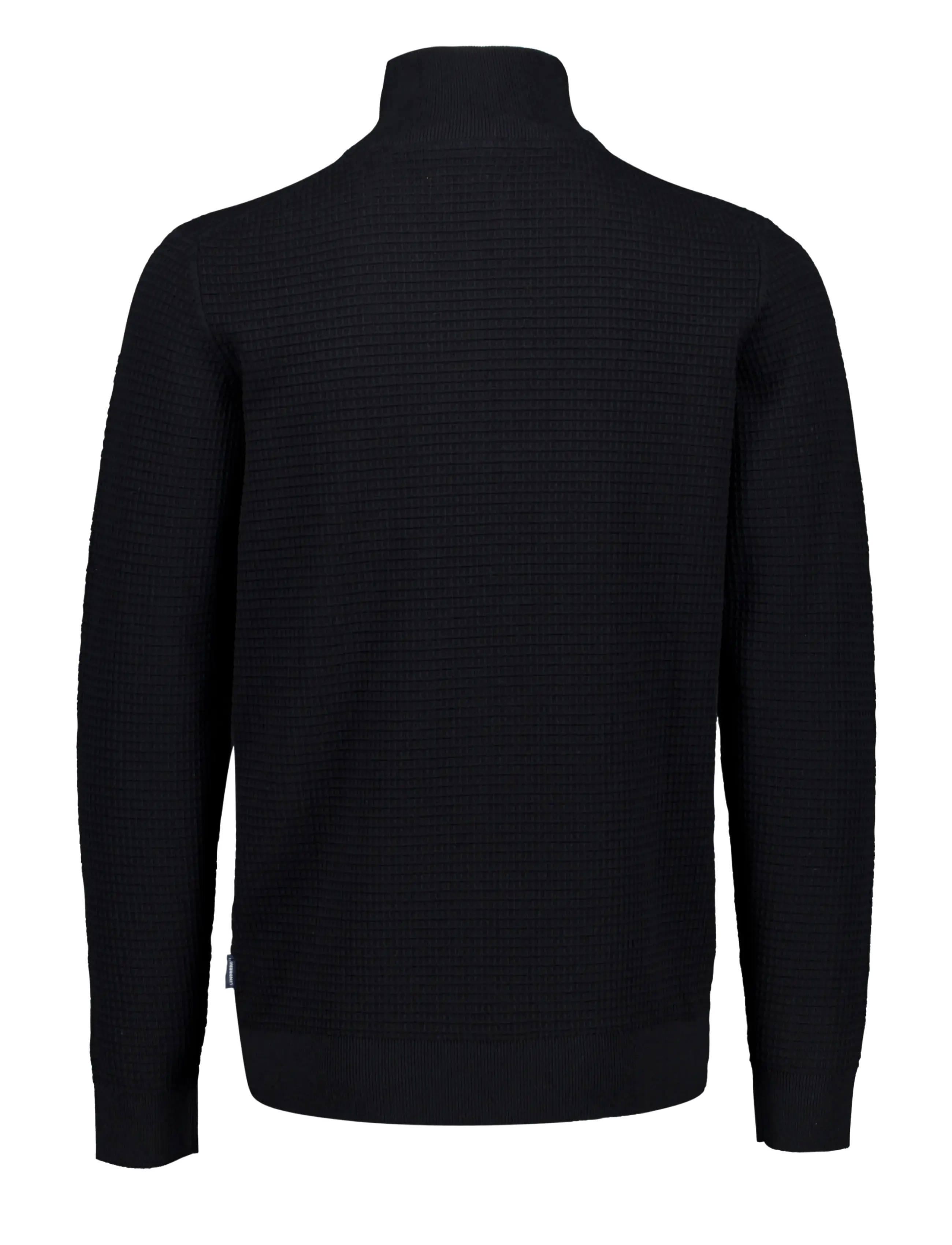 Lindbergh - Knitted zip cardigan - black - 2