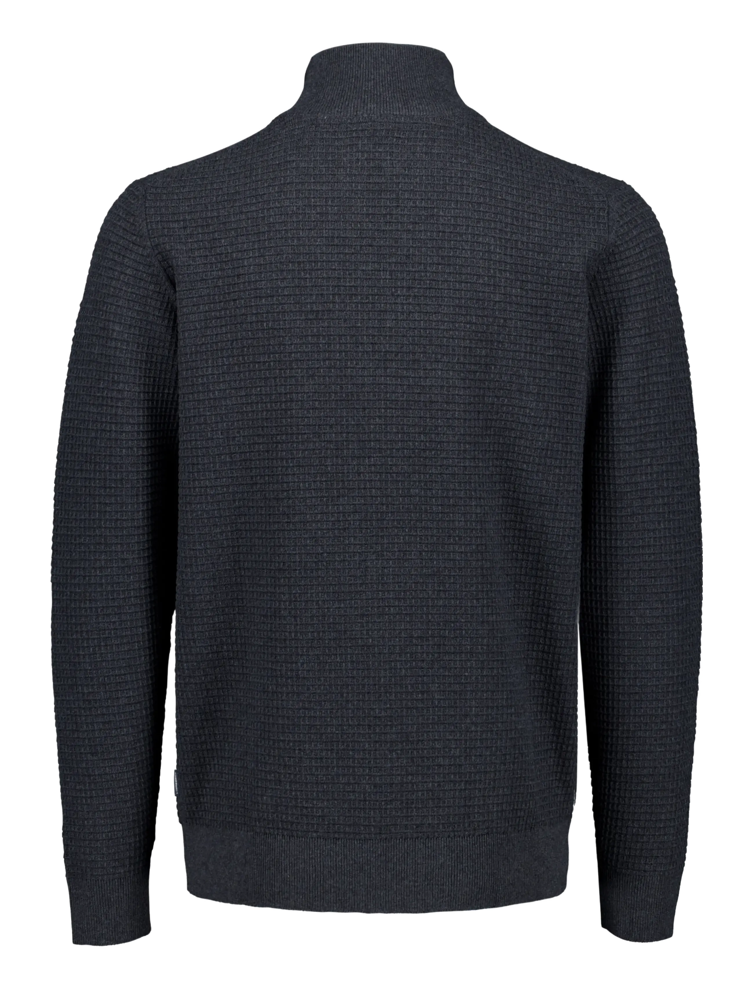 Lindbergh - Knitted zip cardigan - fullzip strik - charcoal - 2