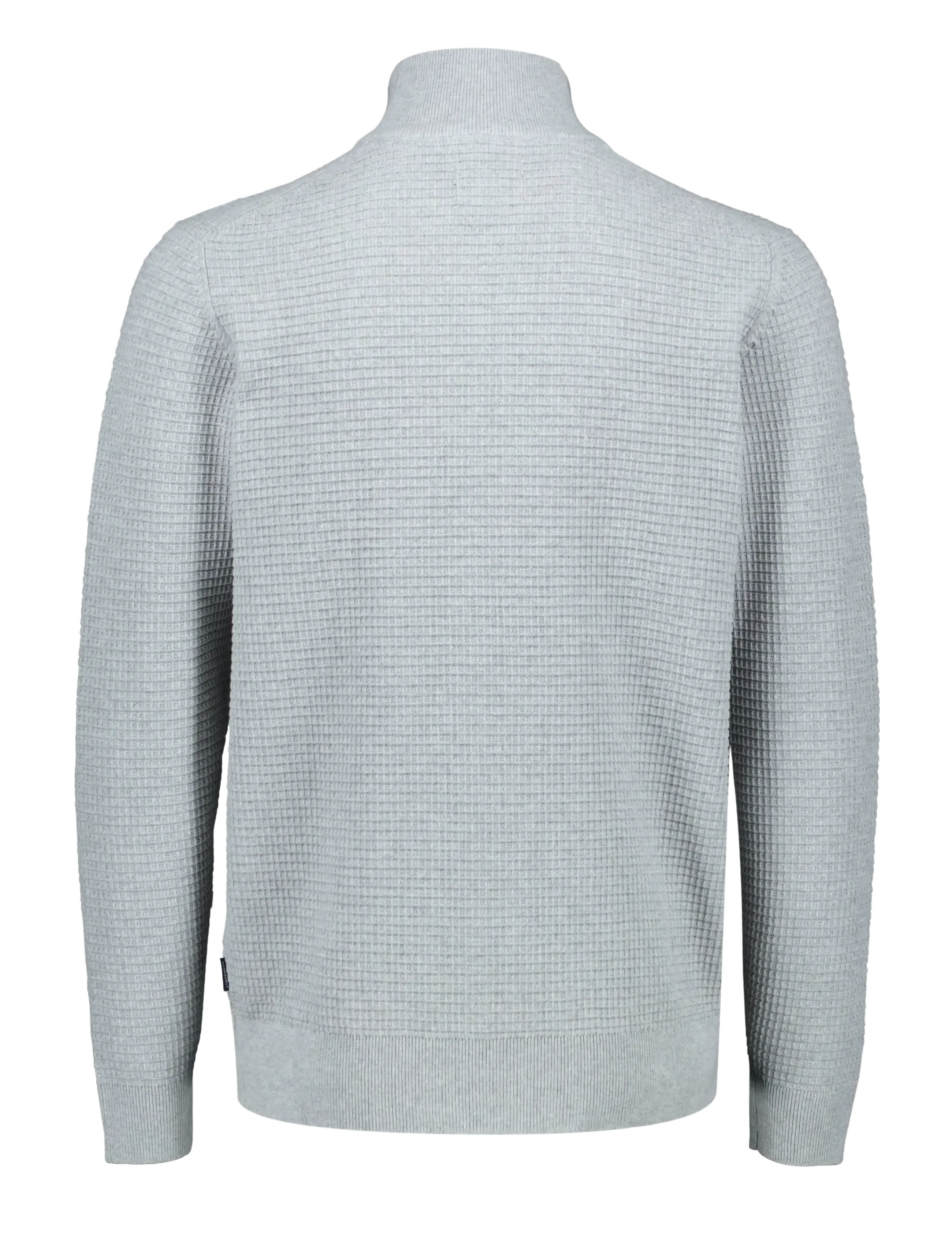 Lindbergh - Knitted zip cardigan - fullzip strik - grey mel - 2