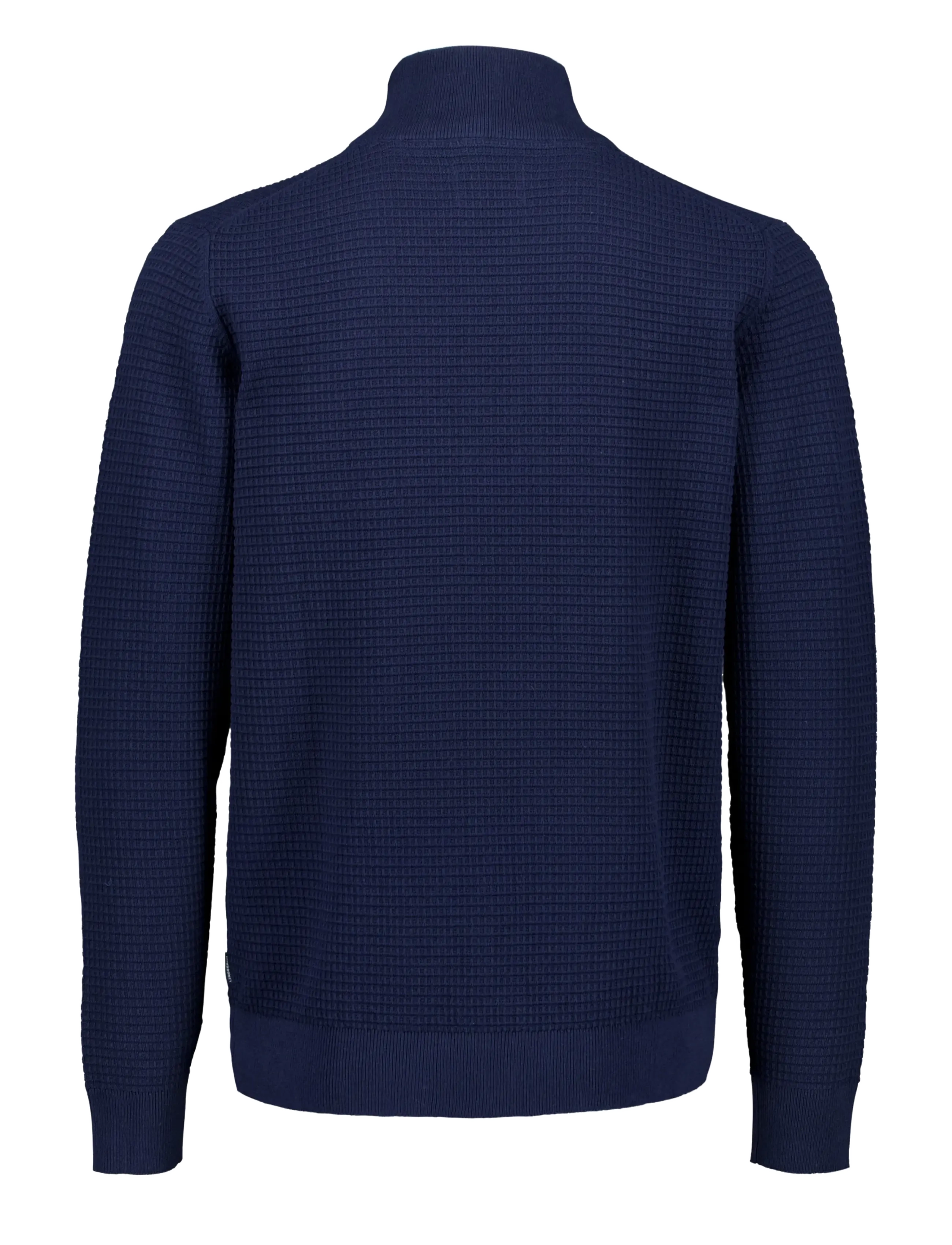 Lindbergh - Knitted zip cardigan - pullover mit durchgehendem reißverschluss - navy - 2