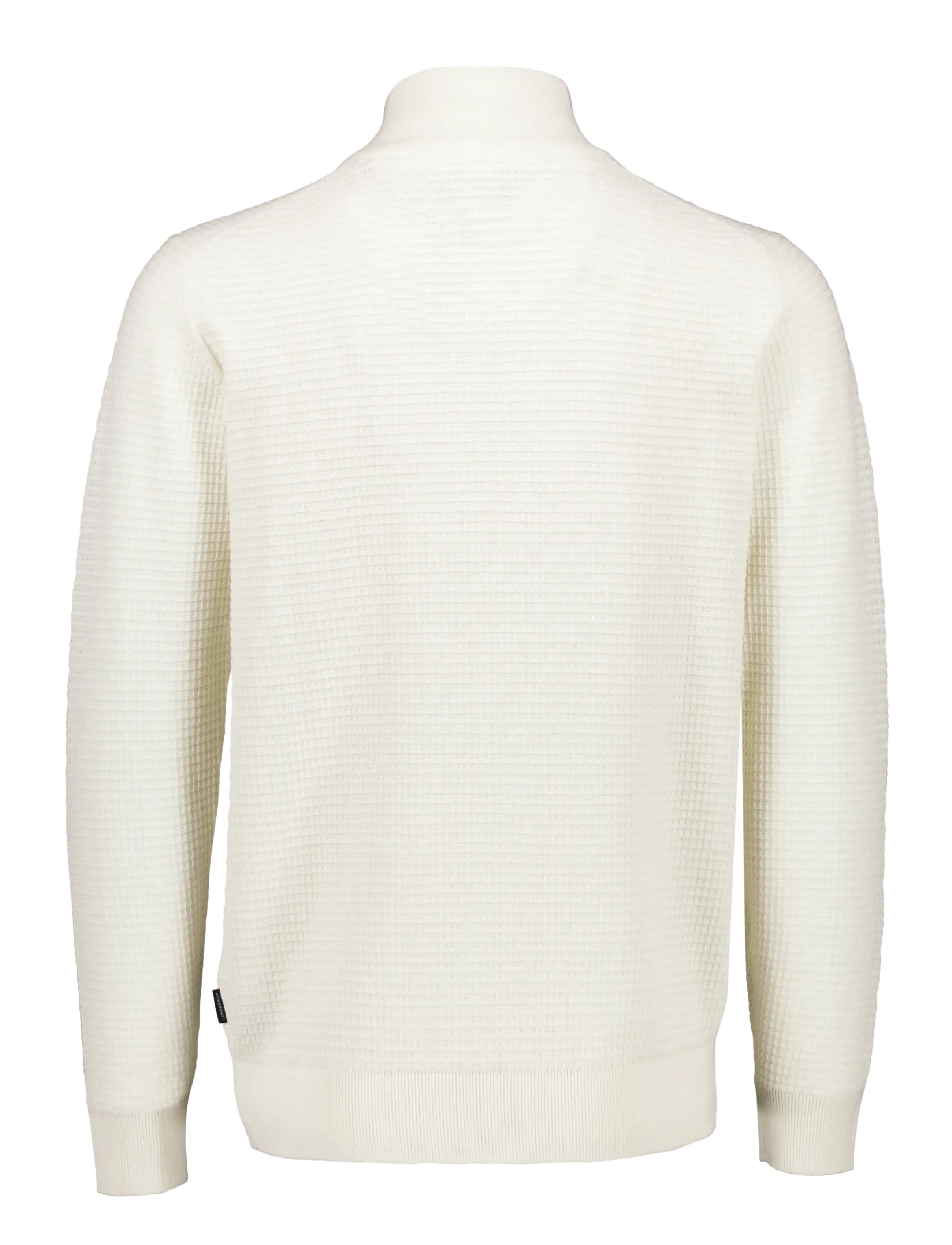 Lindbergh - Knitted zip cardigan - fullzip strik - off white - 2