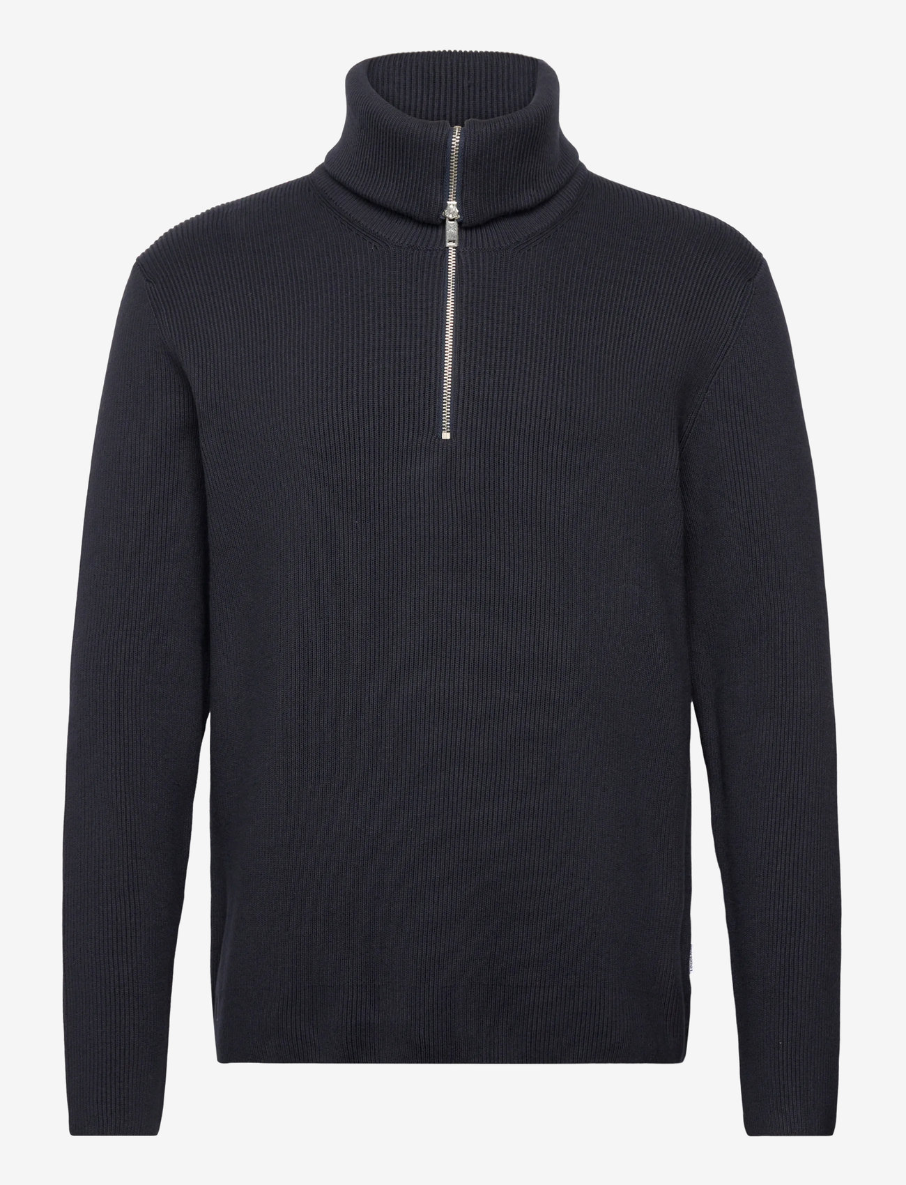 Lindbergh - Half zip rib knit w?. oversized col - pullover mit halbem reißverschluss - navy - 0