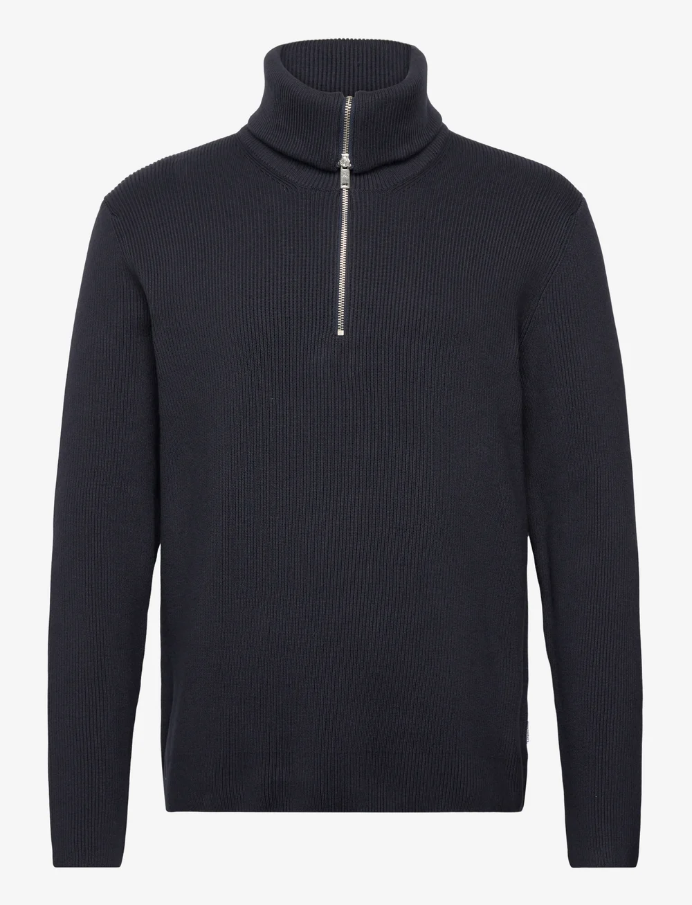 Lindbergh - Half zip rib knit w?. oversized col - pullover mit halbem reißverschluss - navy - 0