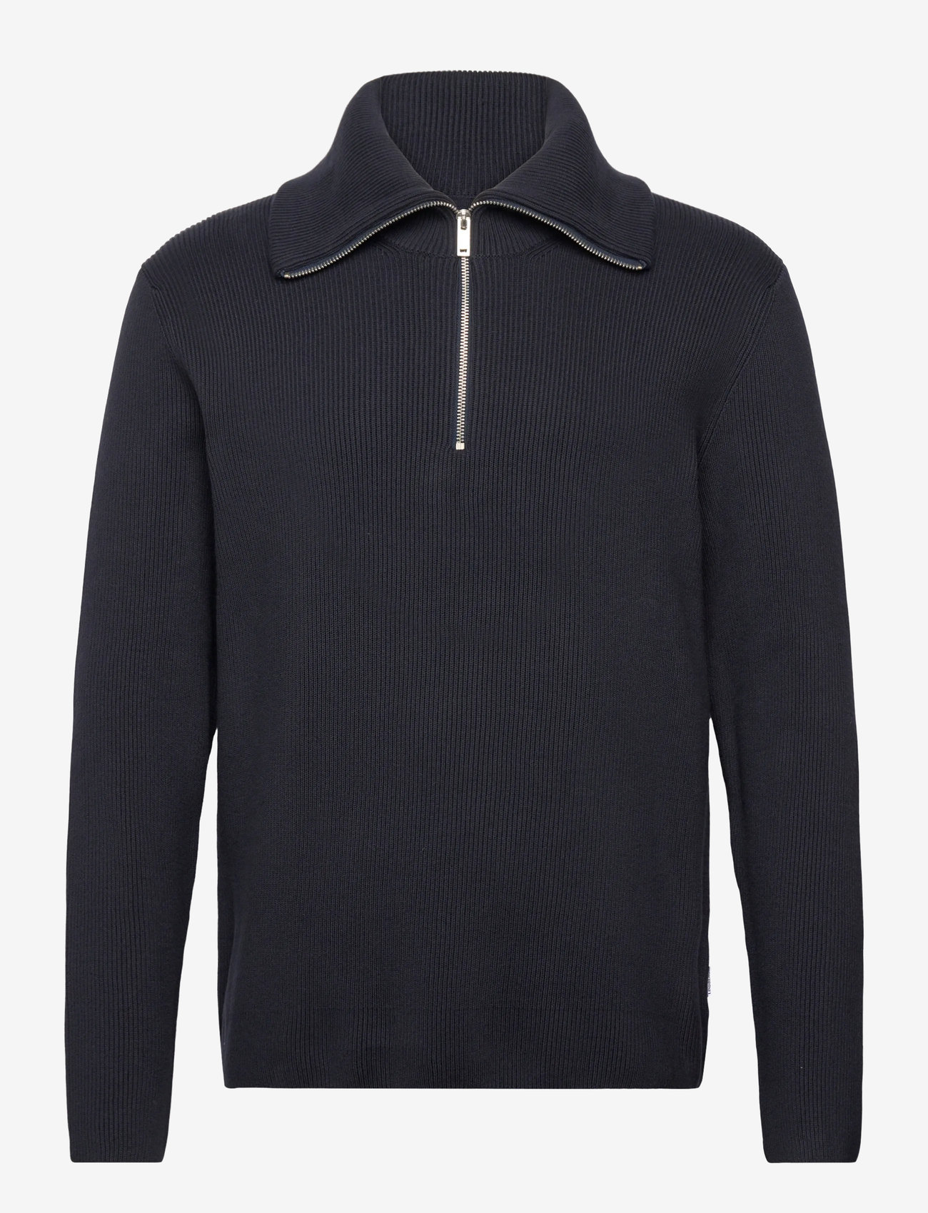 Lindbergh - Half zip rib knit w?. oversized col - pullover mit halbem reißverschluss - navy - 2