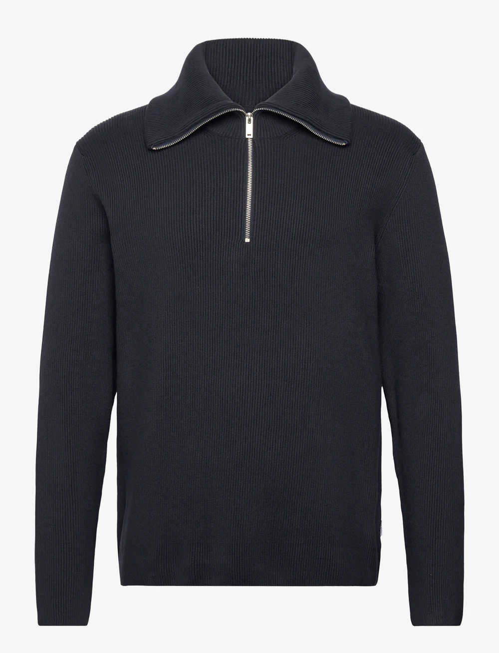 Lindbergh - Half zip rib knit w?. oversized col - pullover mit halbem reißverschluss - navy - 2