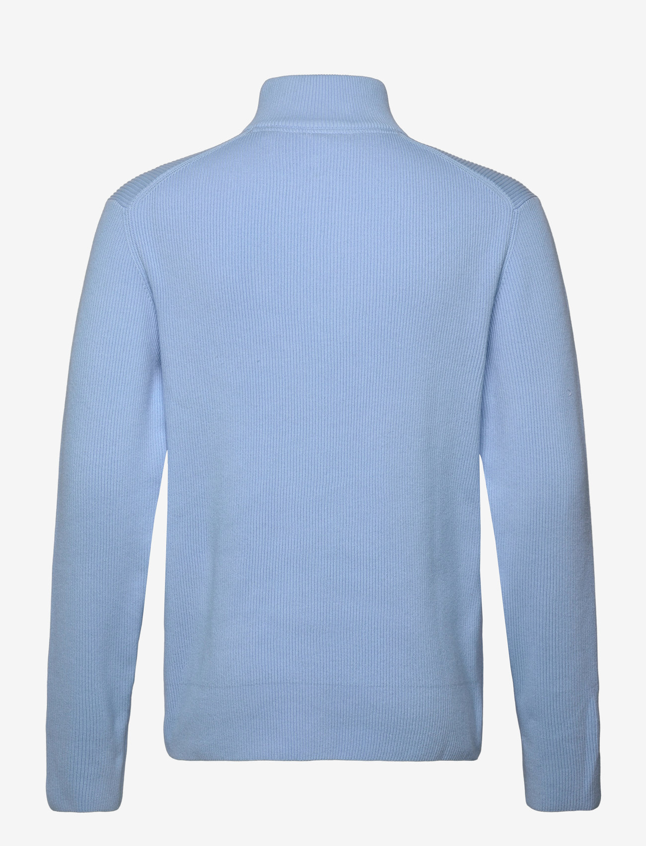 Lindbergh - Half zip rib knit - pullover mit halbem reißverschluss - lt blue - 2